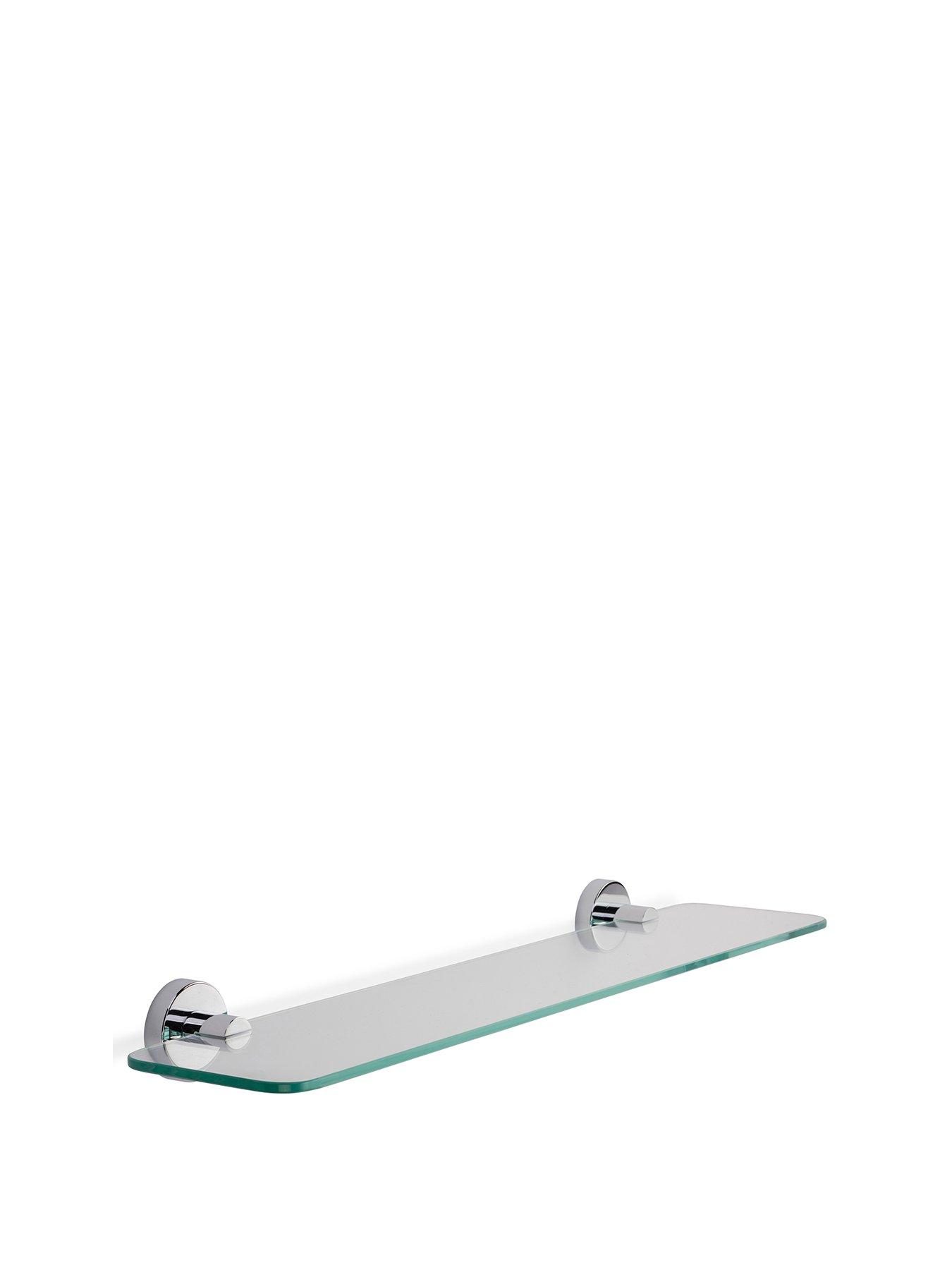 Image 2 of 6 of Croydex Metra Glass Shelf With Flexi-fix Brackets