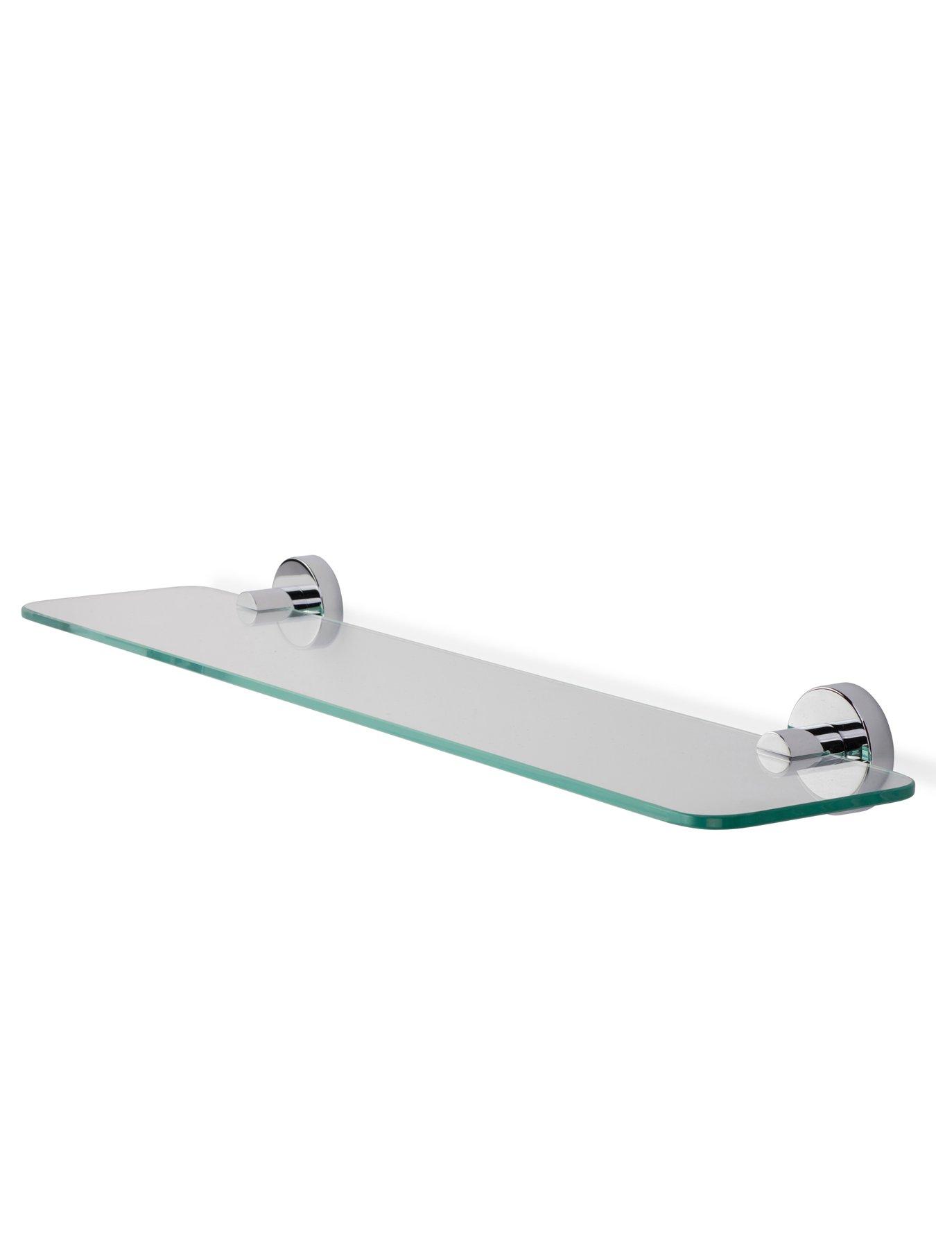 Image 3 of 6 of Croydex Metra Glass Shelf With Flexi-fix Brackets