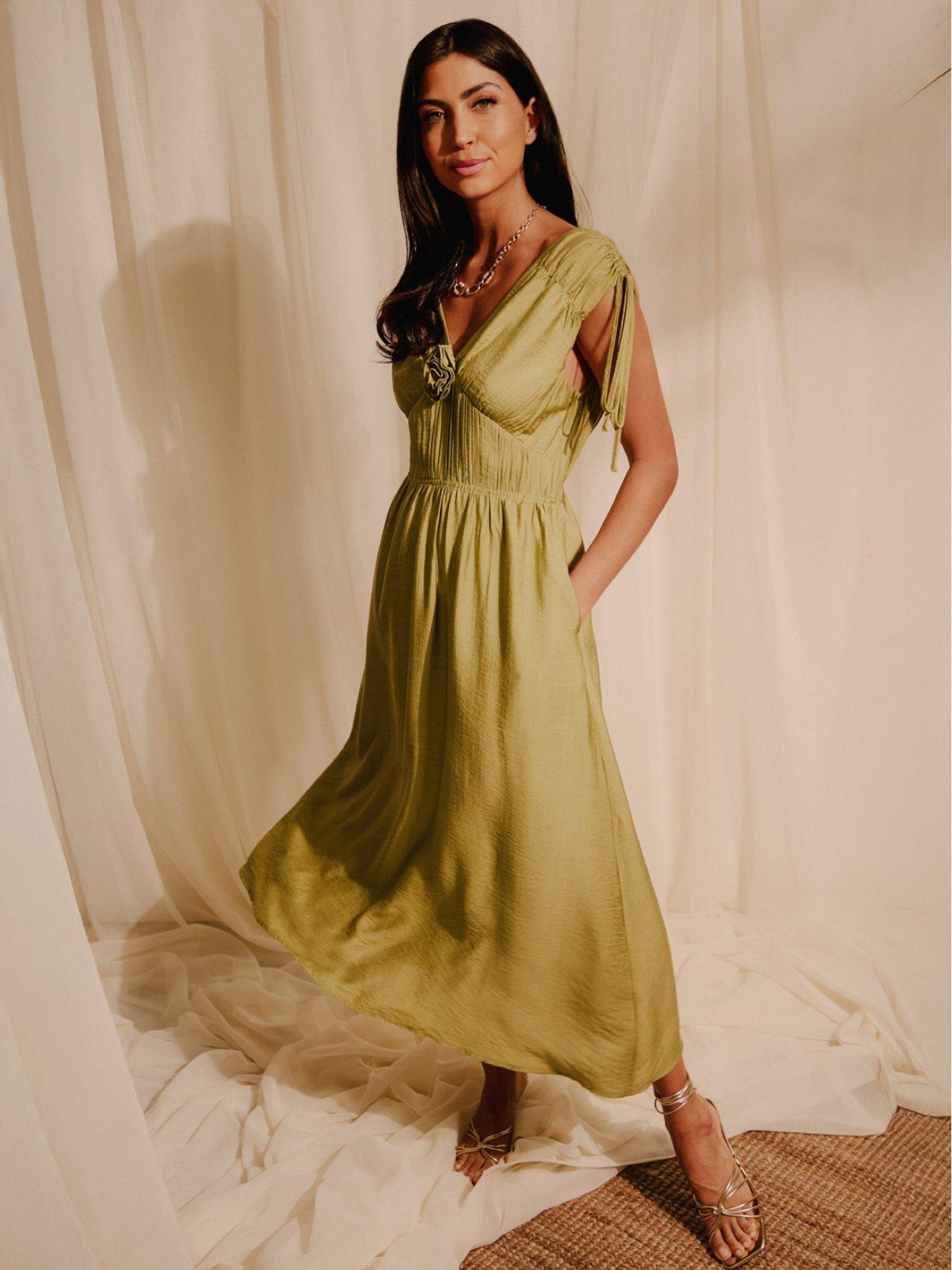 little-mistress-linen-midaxi-dress-limeback