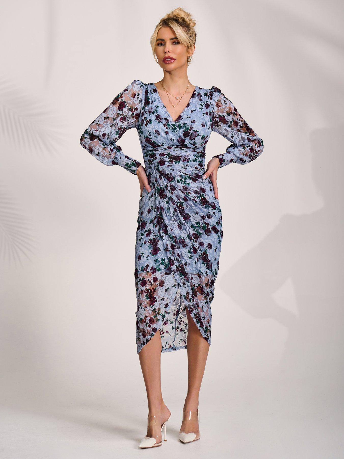 bcbg bodycon dress Mia Dress Powder Blue / 16