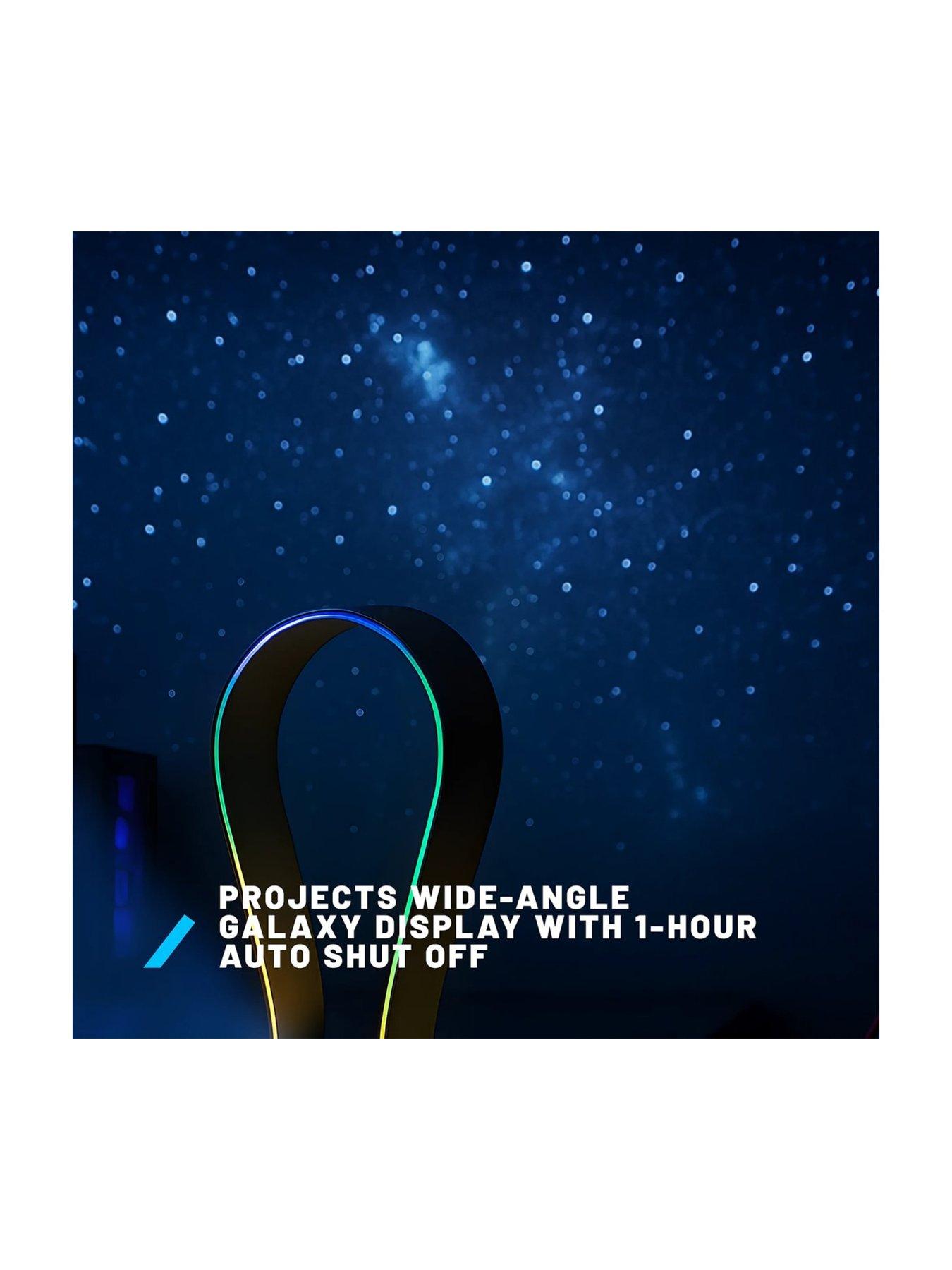 Image 3 of 7 of Stealth Night Sky Light Up Headset Stand with Projector