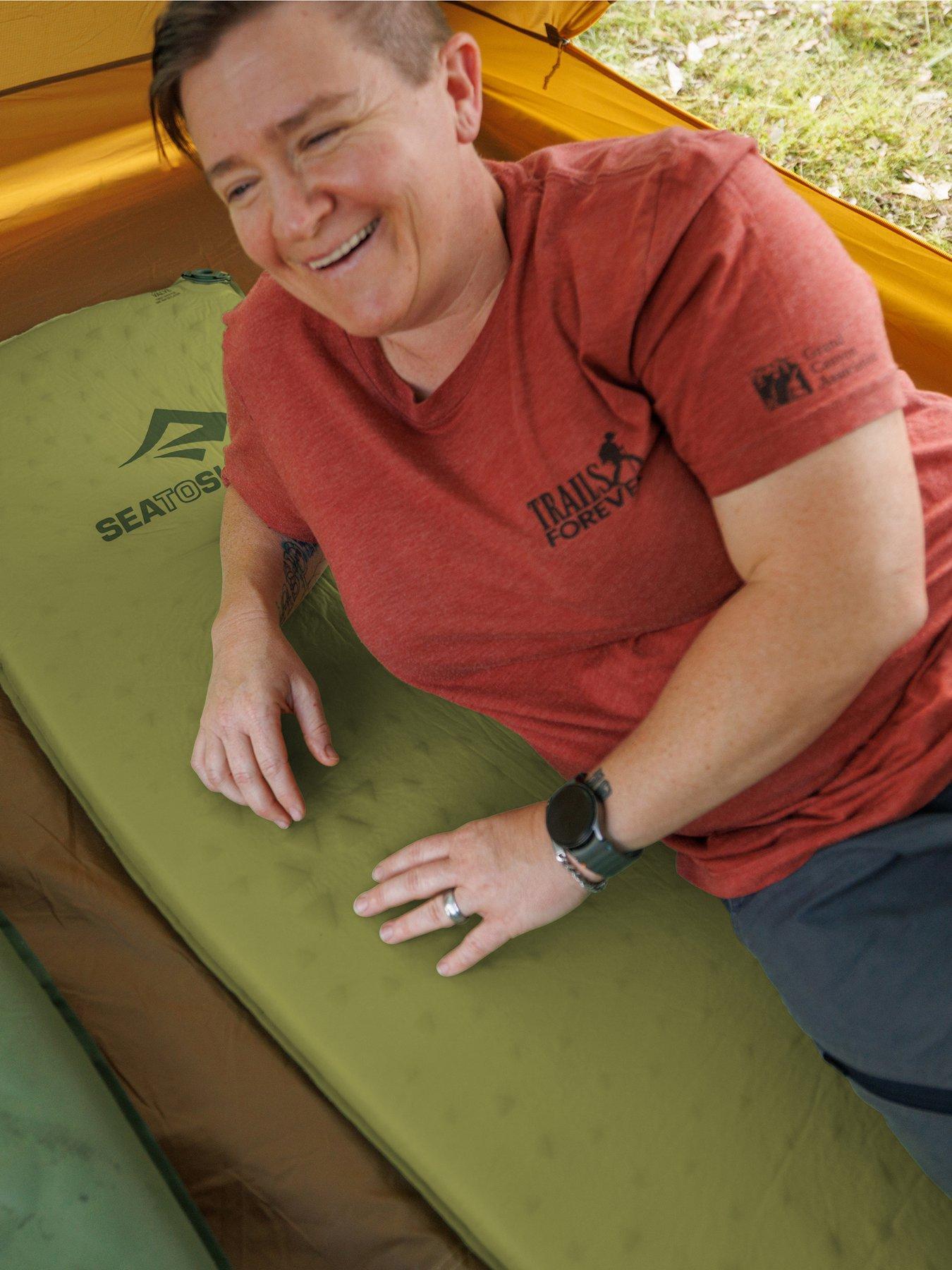 Image 7 of 7 of Sea To Summit Camp Self Inflating Mat - Regular Tarragon