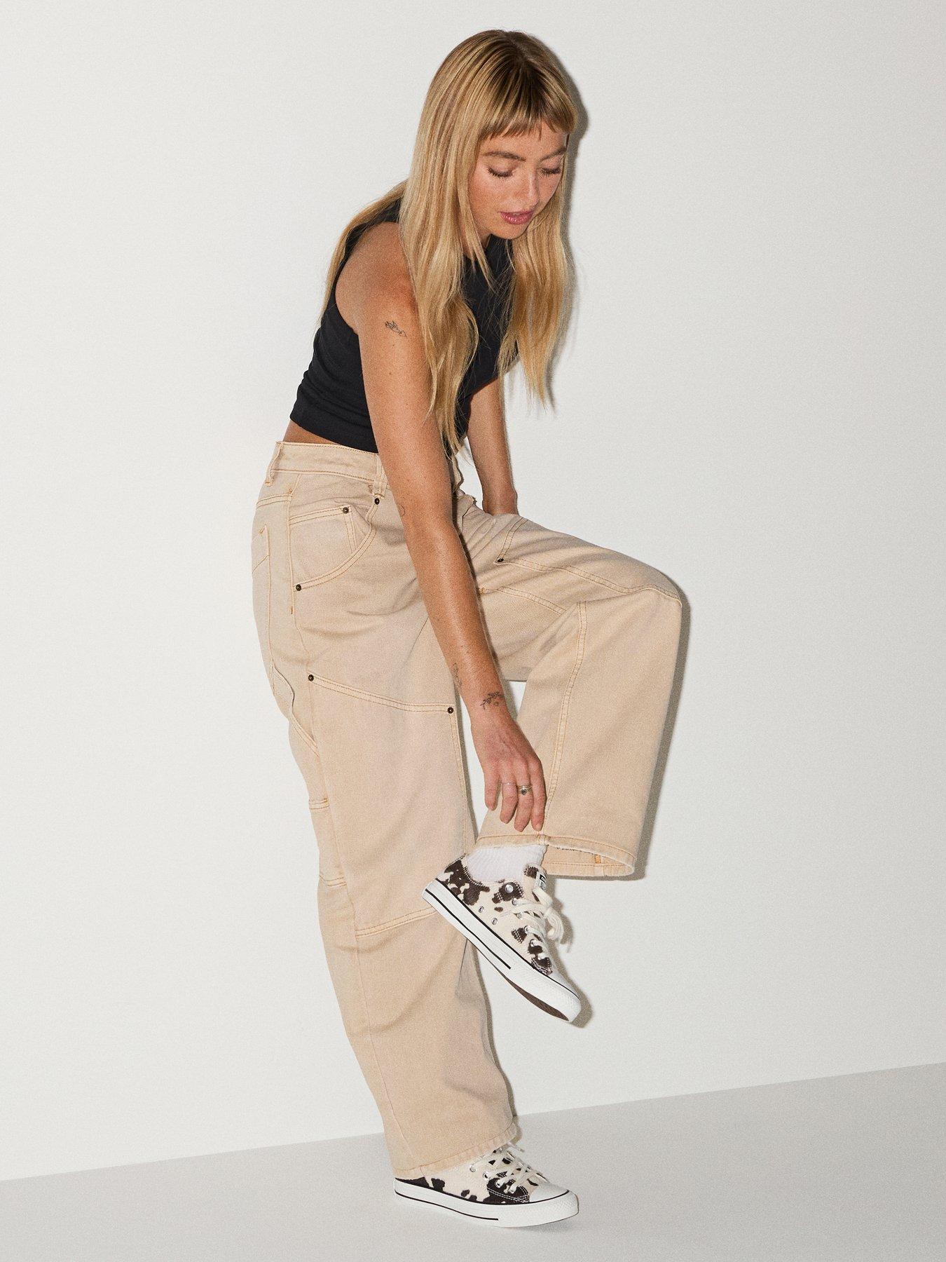 Image 7 of 7 of Converse Womens Chuck Taylor All Star Cow Pony Hair Trainers - Brown