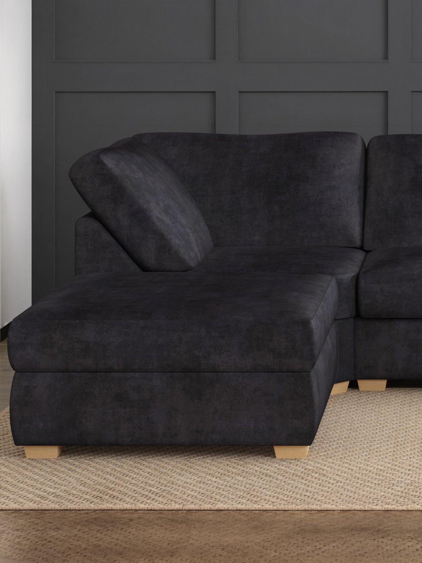 Image 5 of 7 of Aspire Nestle U Shaped Sofa - Velvet
