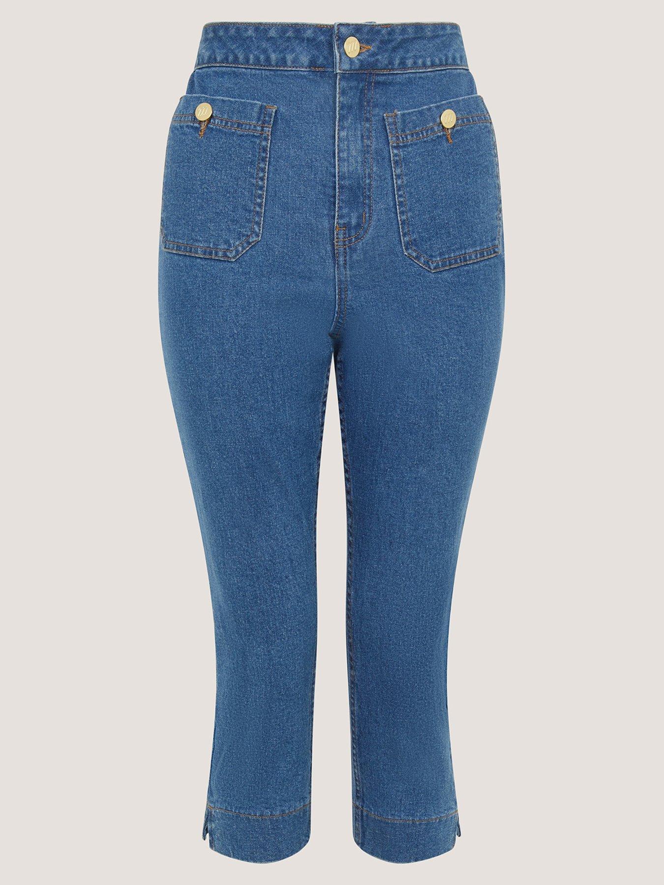 Image 2 of 2 of Monsoon Cassie Denim Capri