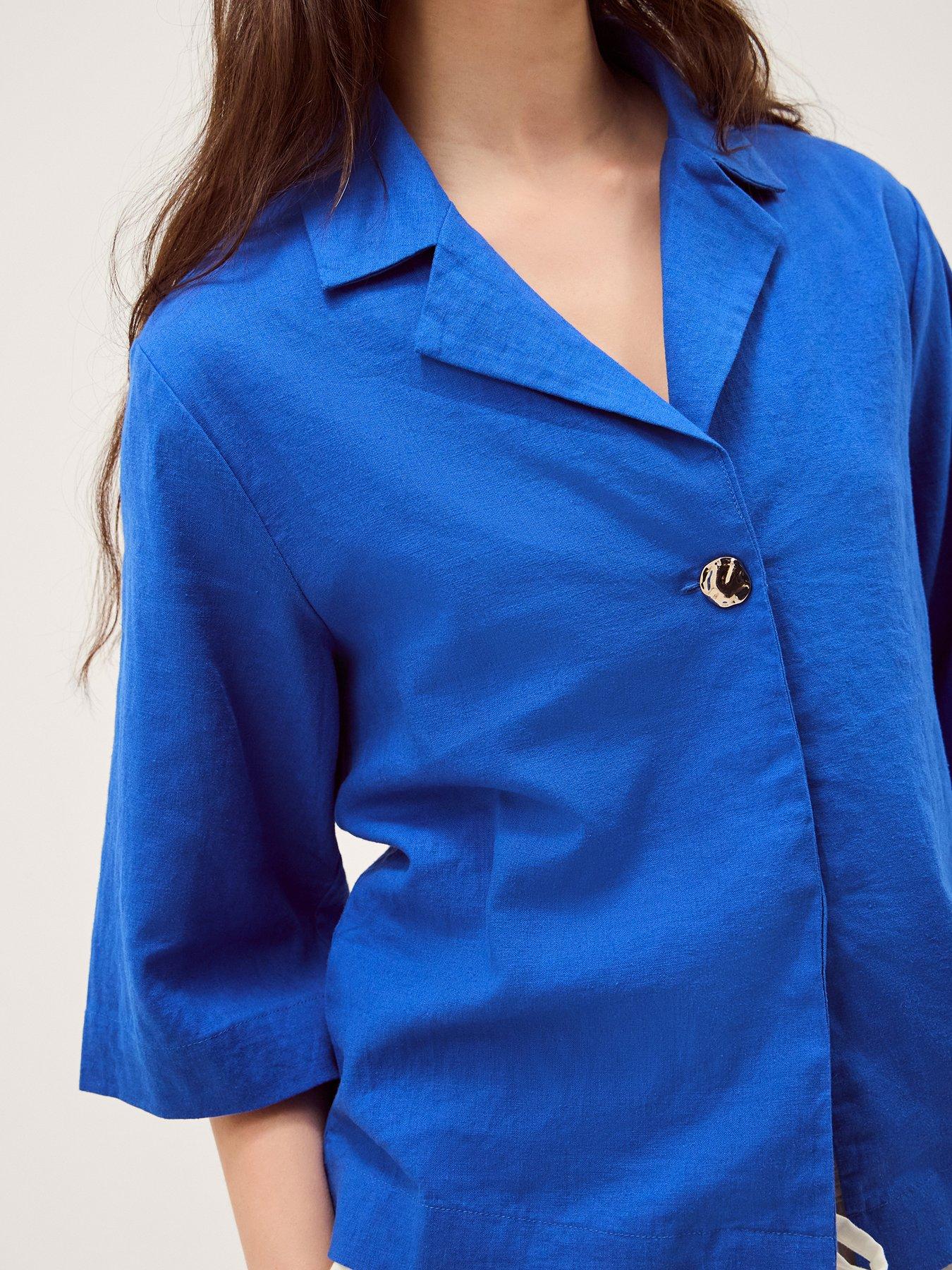 monsoon-emily-linen-shirt-blueoutfit