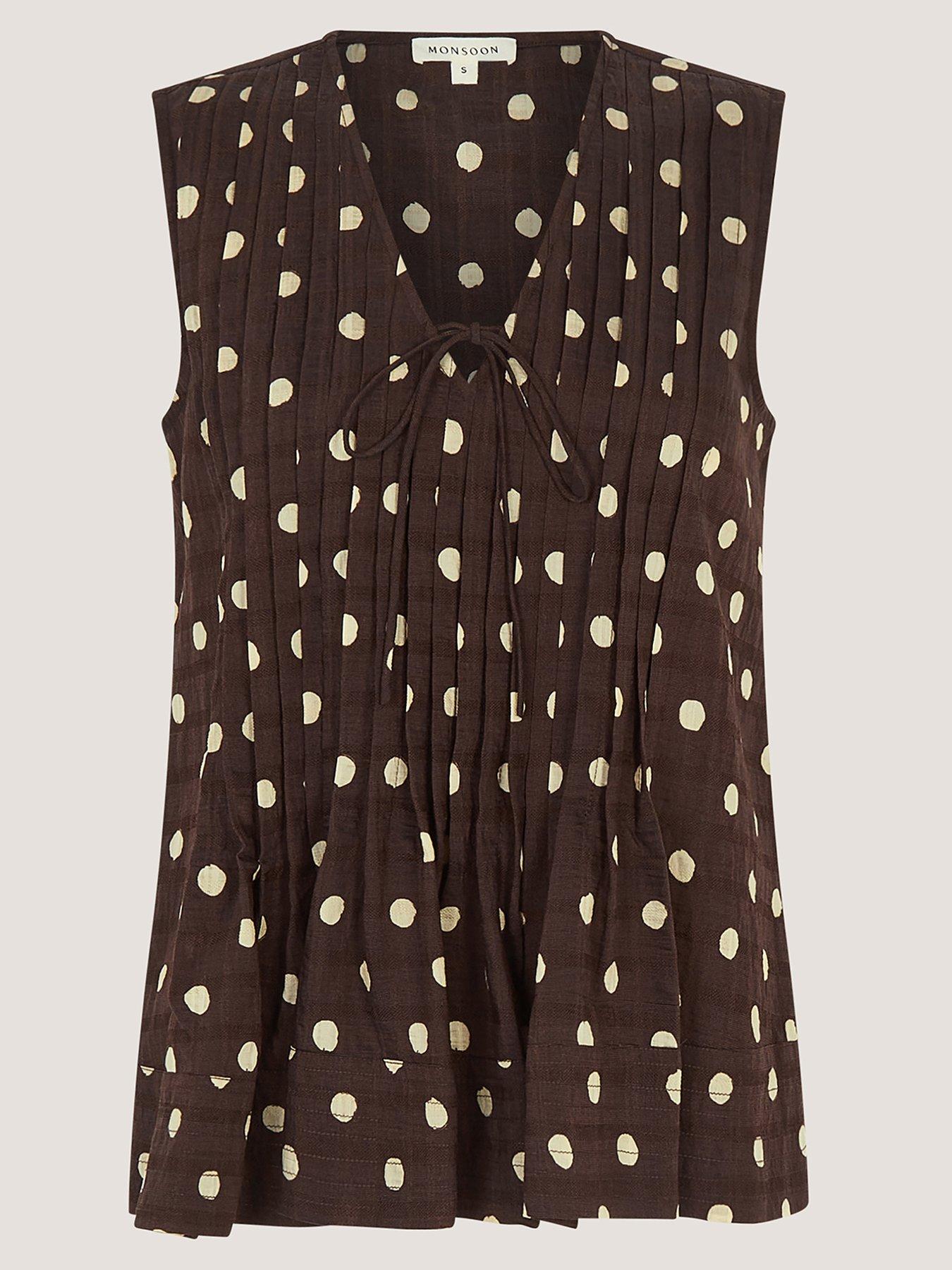 Image 5 of 5 of Monsoon Paris Spot Top