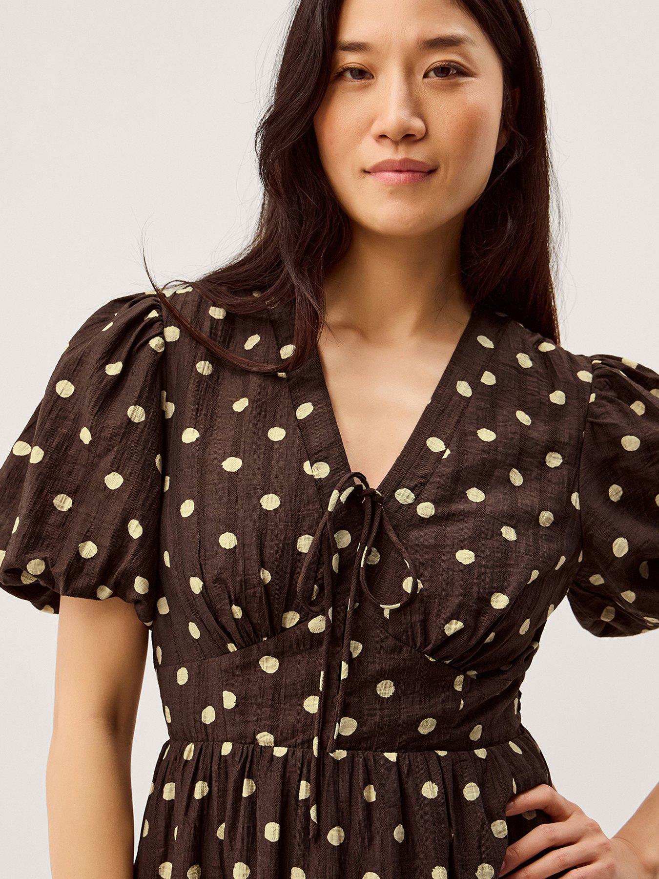Image 4 of 6 of Monsoon Paris Spot Dress
