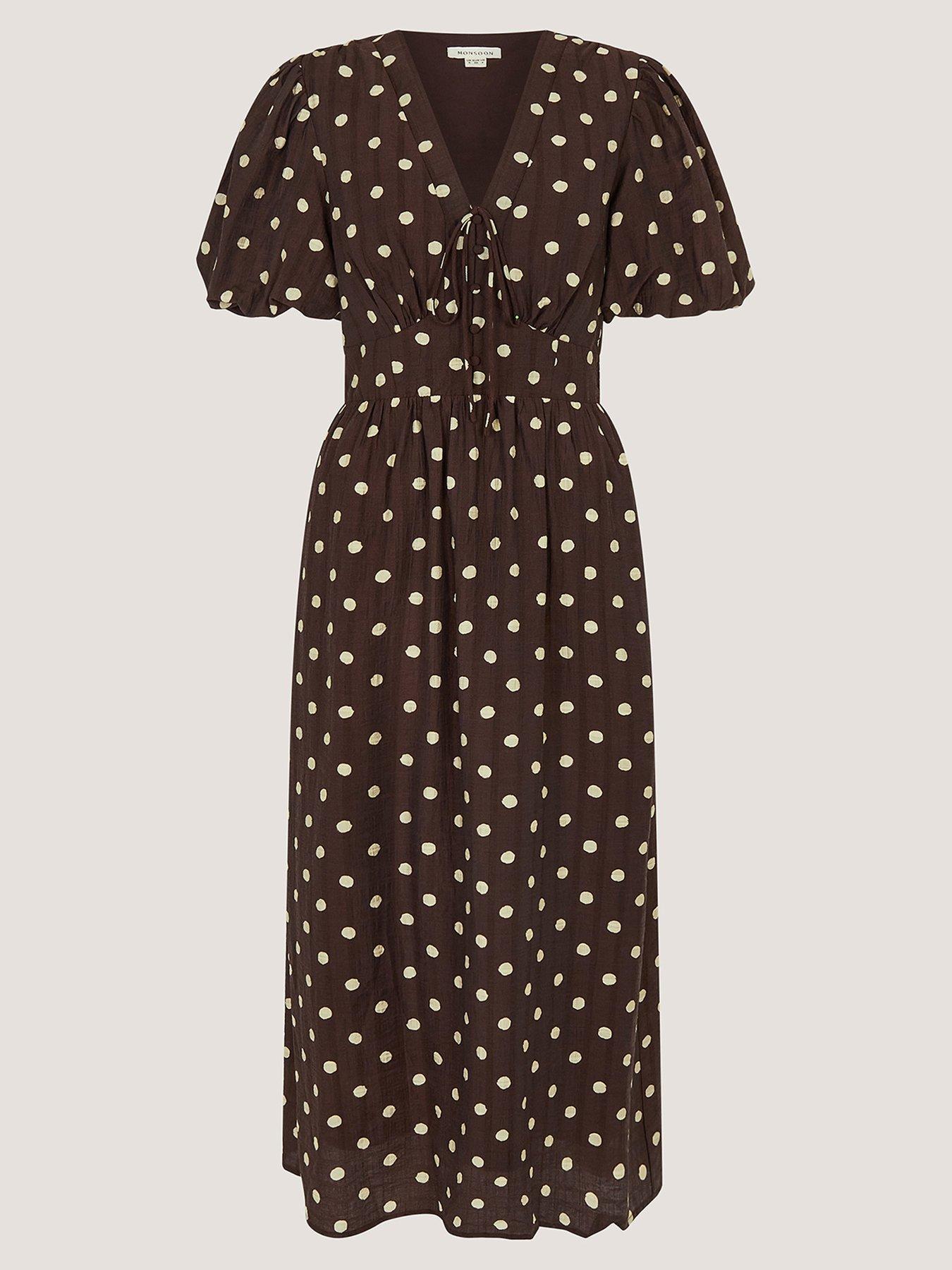 Image 6 of 6 of Monsoon Paris Spot Dress