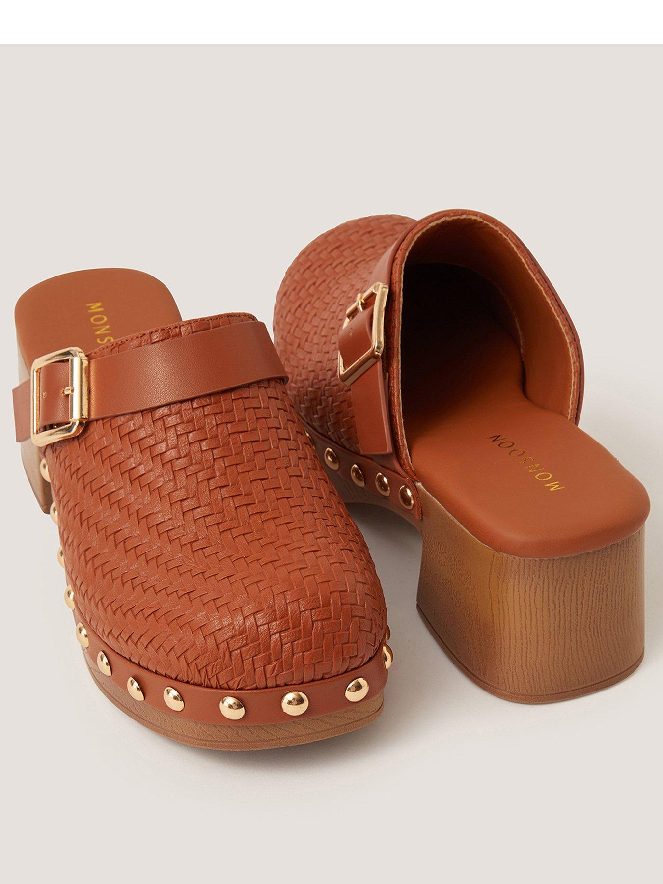 Image 2 of 3 of Monsoon Celia Studded Clog Sandal