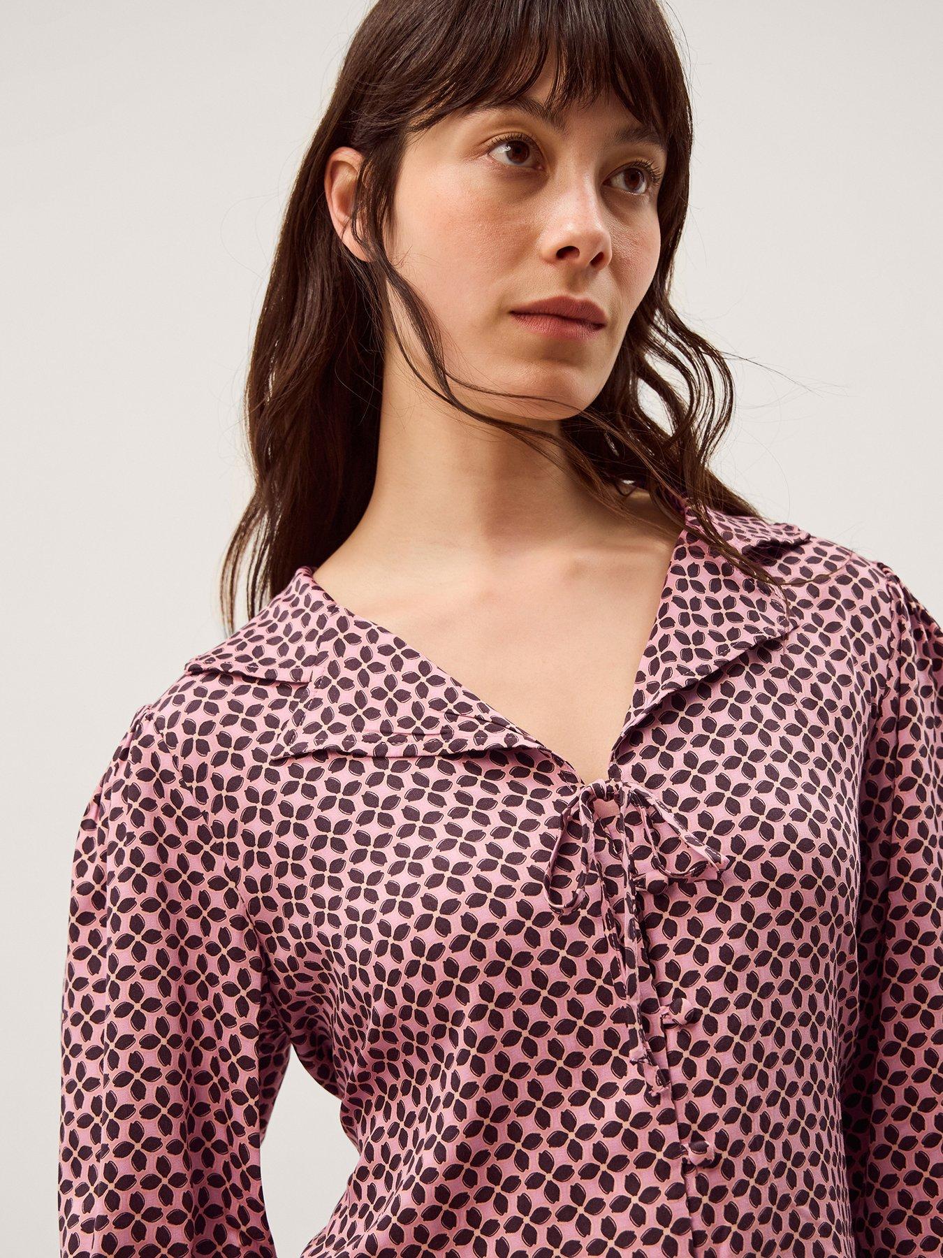 Image 4 of 5 of Monsoon Netta Print Top