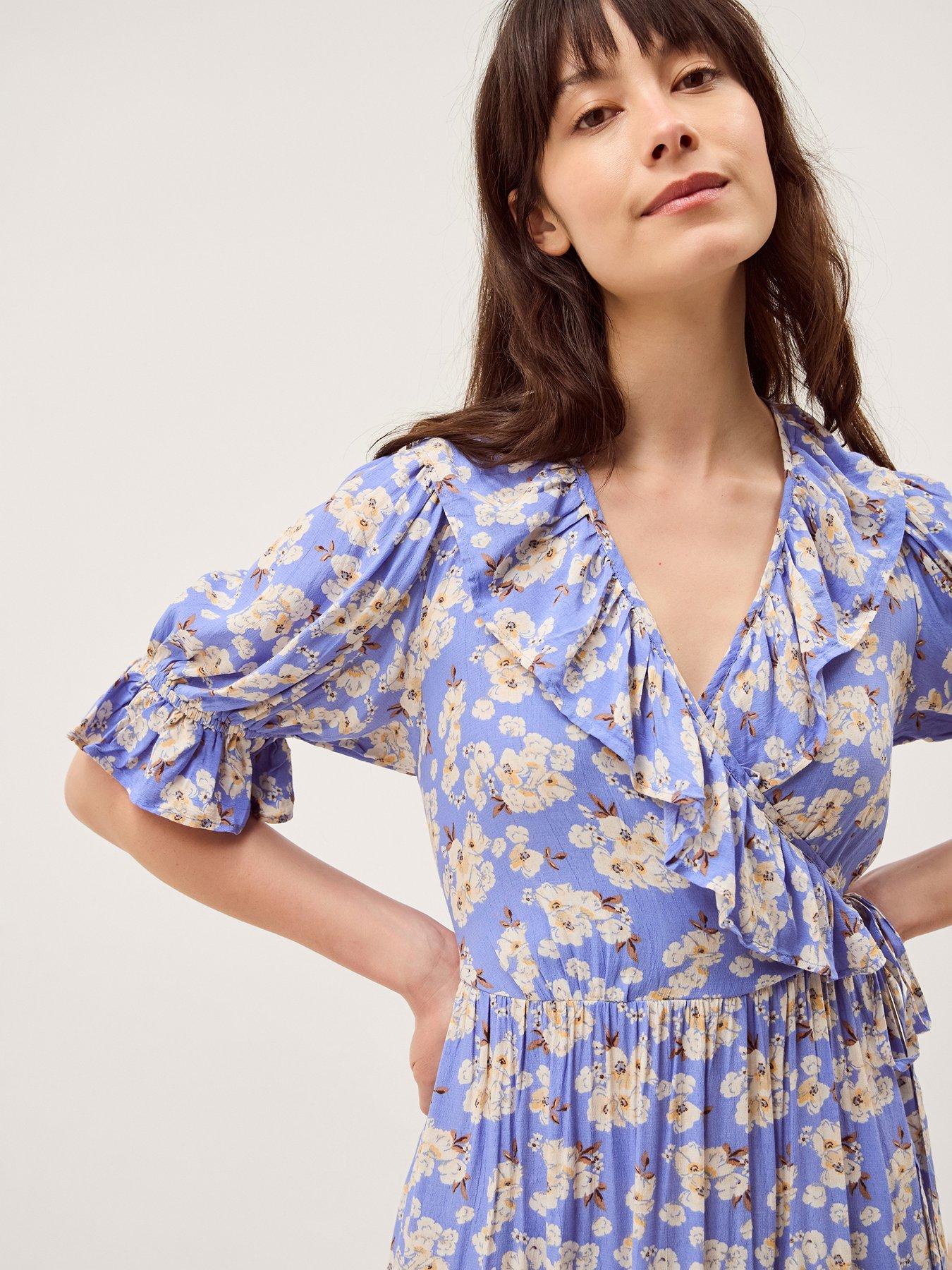Image 4 of 5 of Monsoon Sian Floral Dress