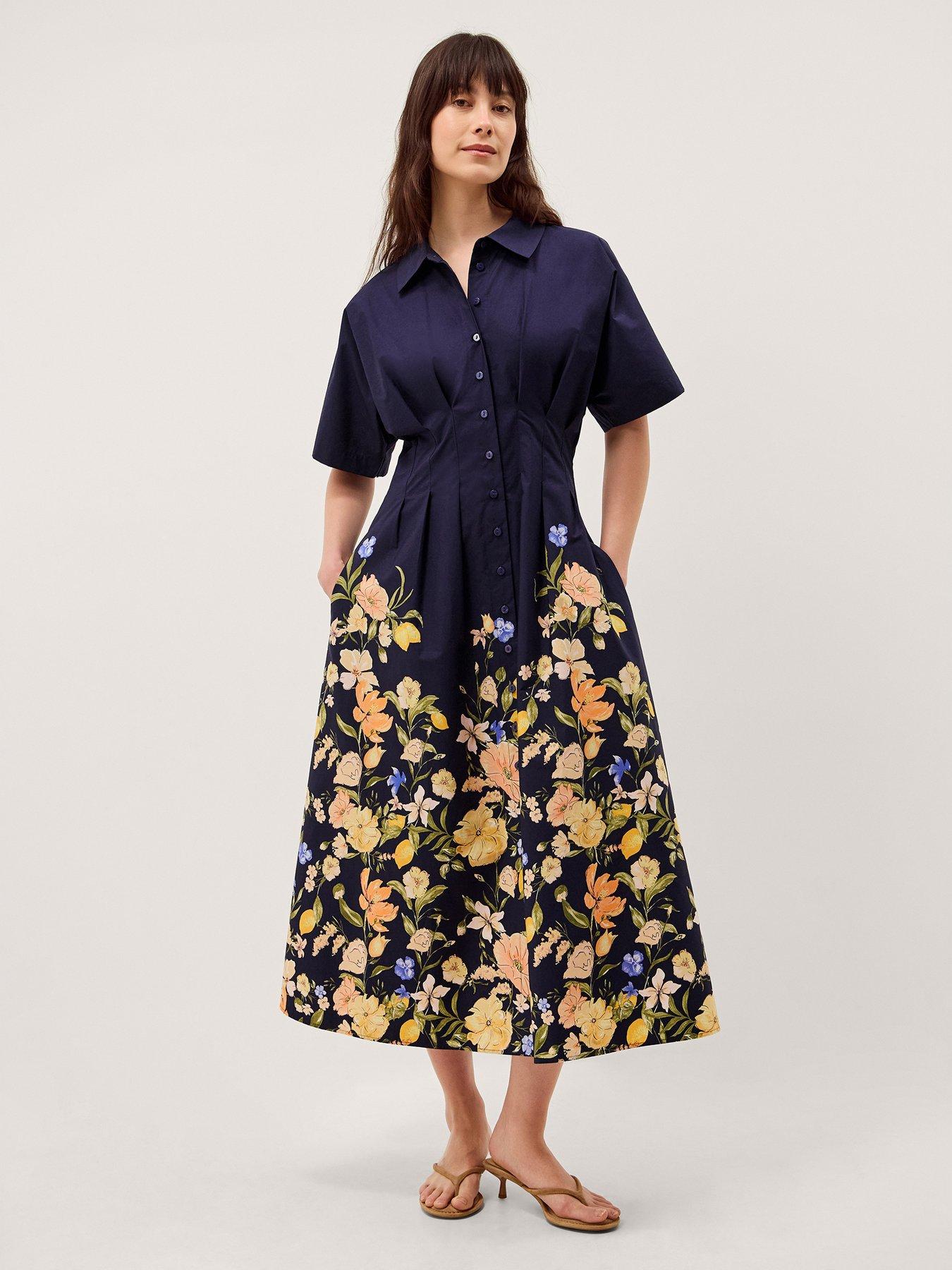 Image 1 of 5 of Monsoon Suri Print Dress