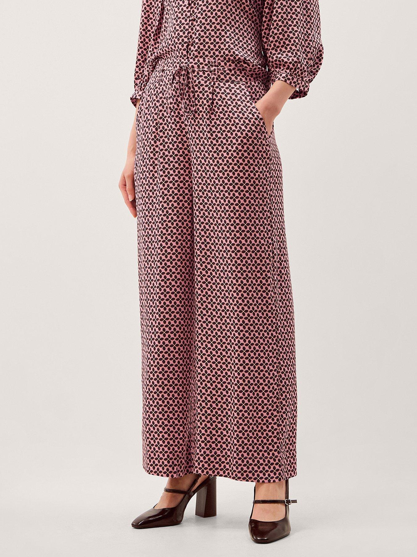 Image 1 of 5 of Monsoon Netta Print Trouser