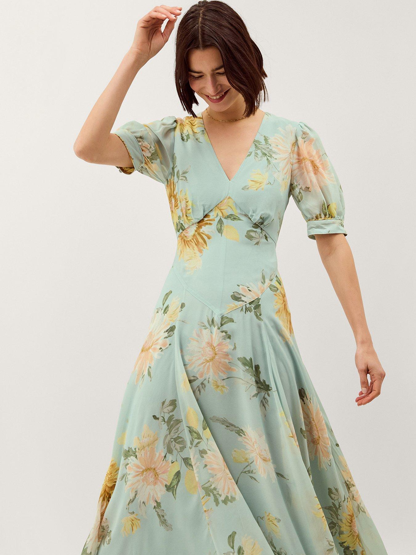 Image 4 of 4 of Monsoon Carris Tea Dress