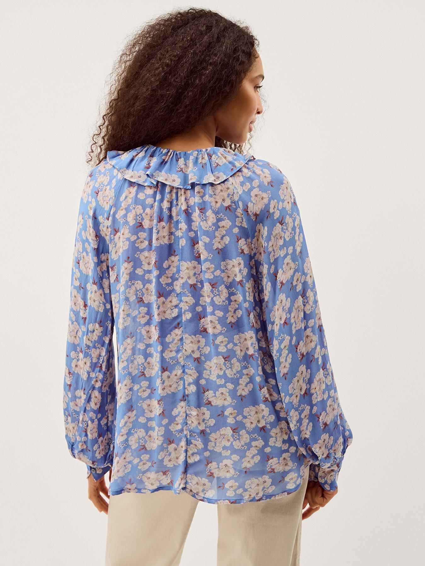 Image 2 of 6 of Monsoon Sian Floral Blouse