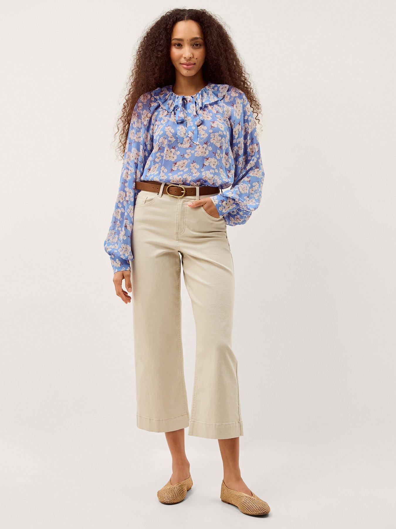 Image 3 of 6 of Monsoon Sian Floral Blouse