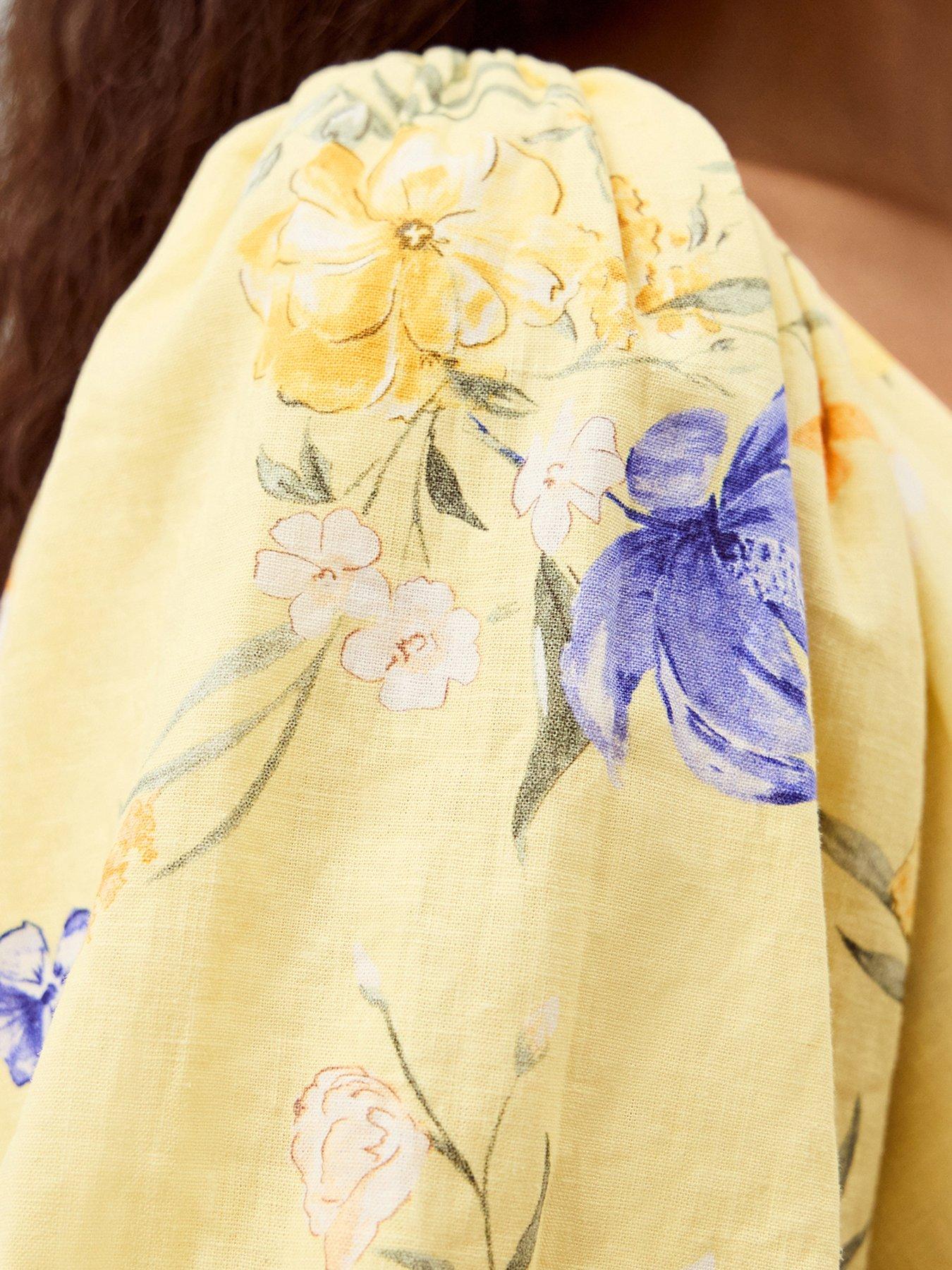 Image 4 of 5 of Monsoon Etta Linen Dress