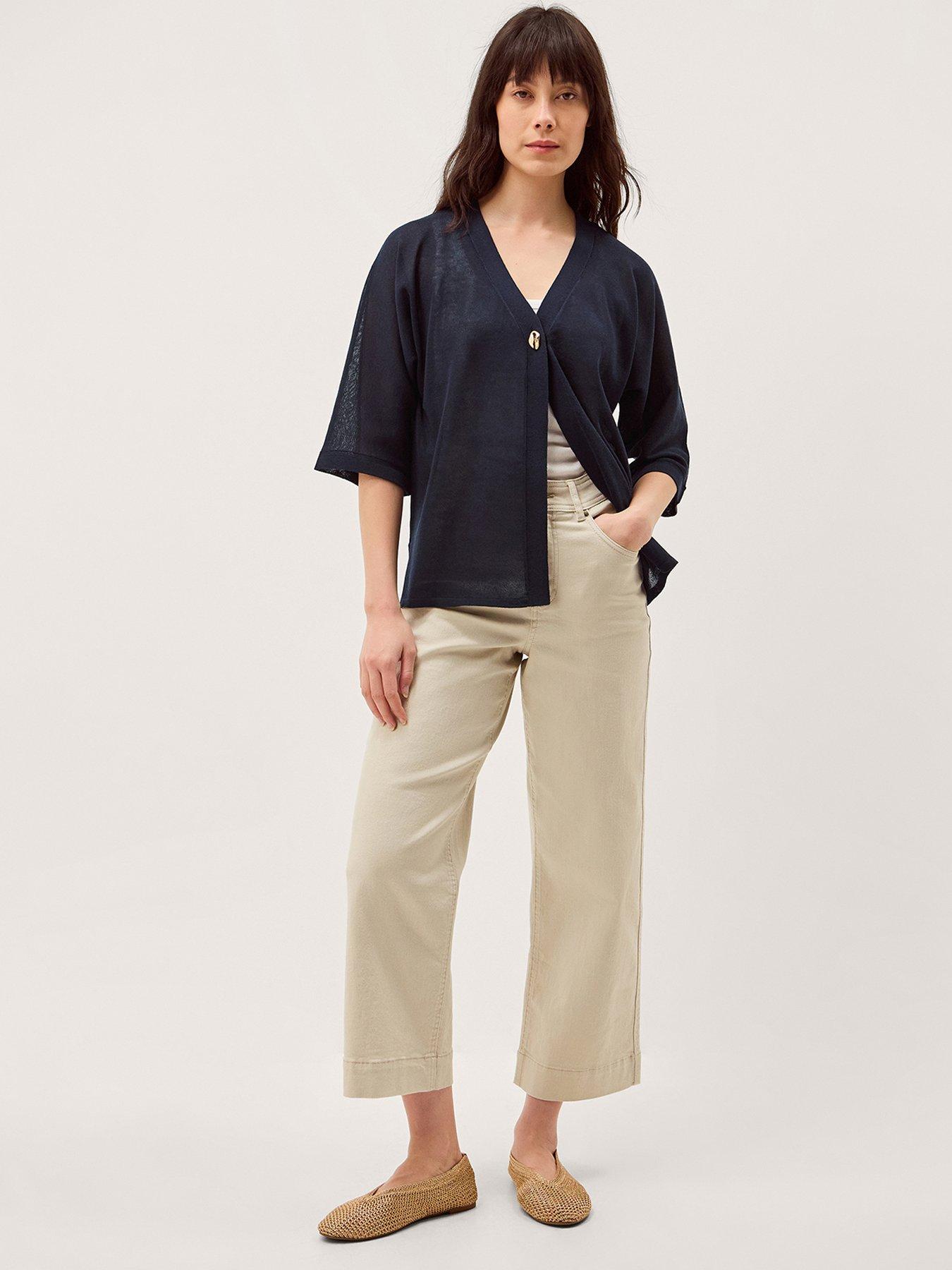 Image 3 of 5 of Monsoon Beth Button Cardi