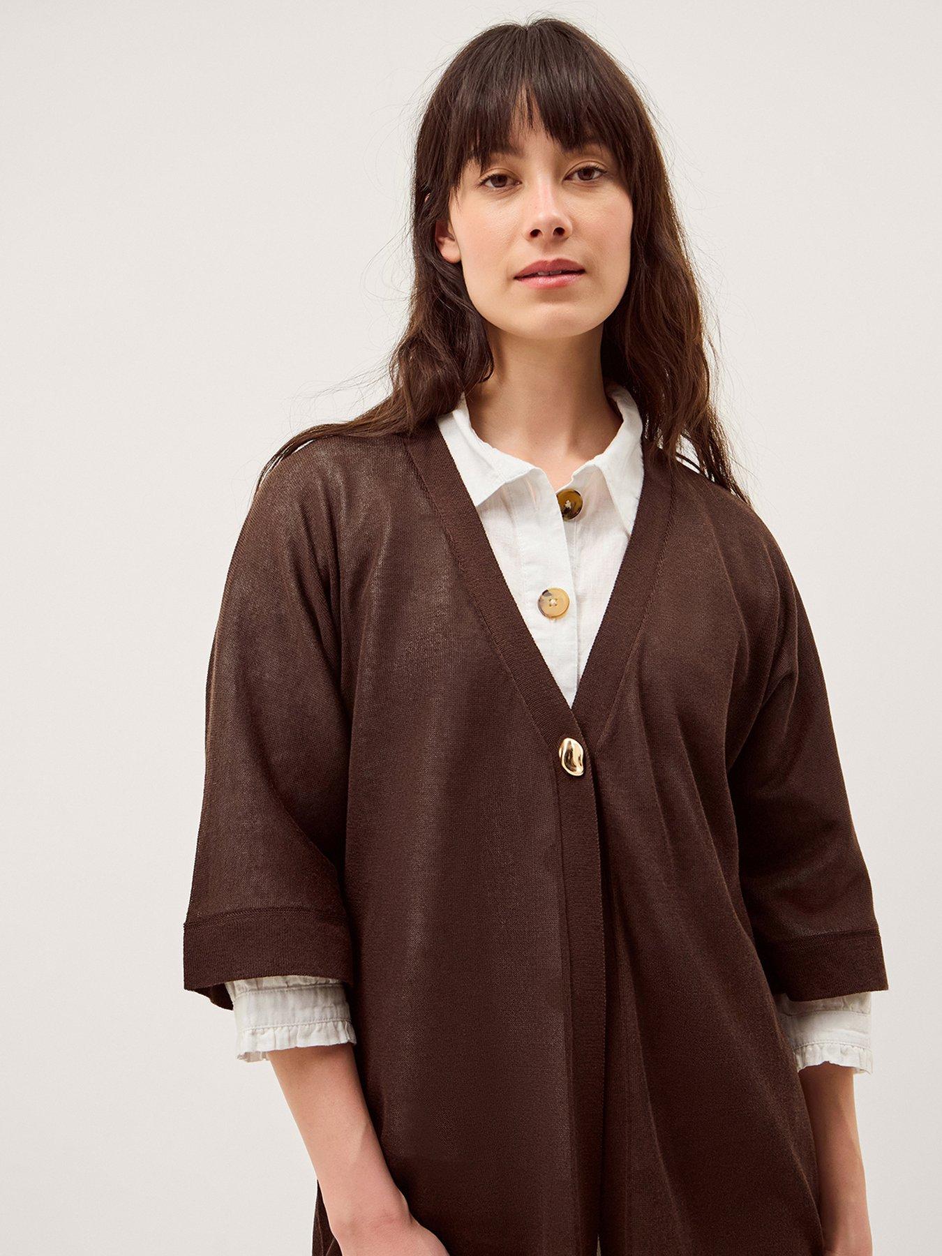 Image 4 of 6 of Monsoon Lo Longline Cardi