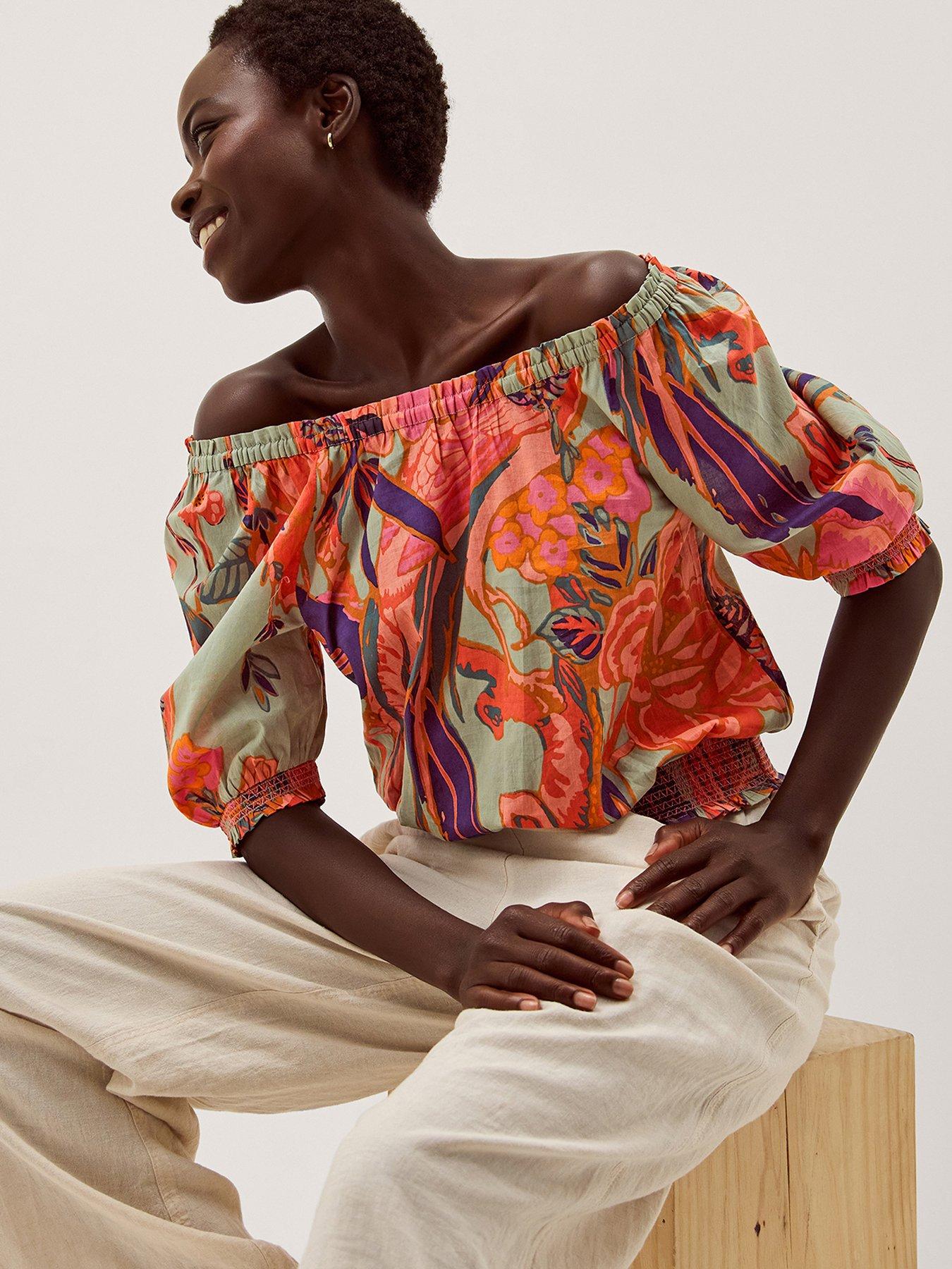 Image 4 of 5 of Monsoon Carmen Top
