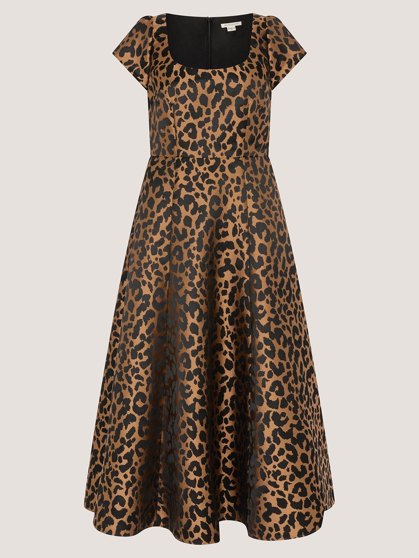 Image 5 of 5 of Monsoon Anna Leopard Dress