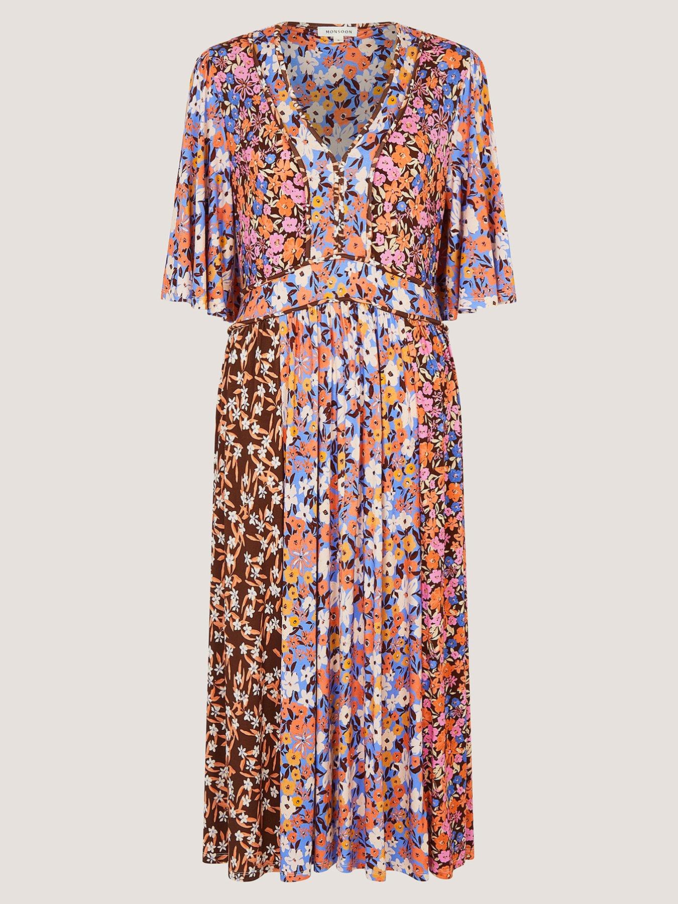 Image 6 of 6 of Monsoon Ceri Floral Print Jersey