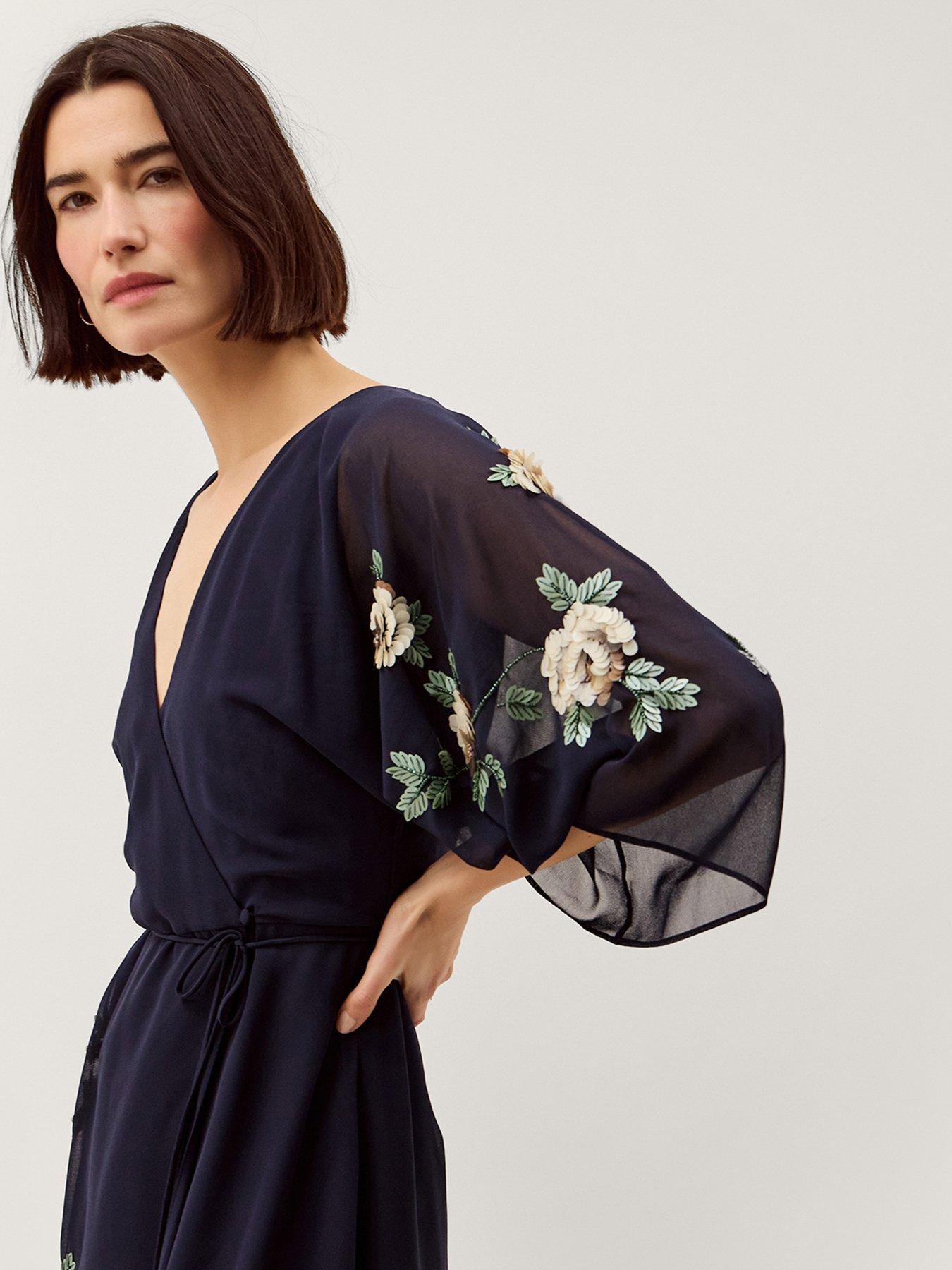 Image 4 of 4 of Monsoon Clara Wrap Dress