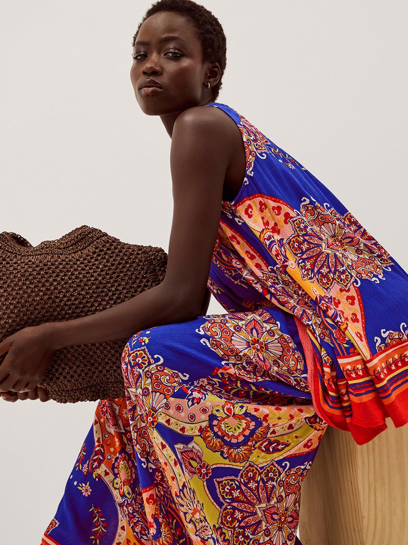 Image 4 of 6 of Monsoon Padma Print Top
