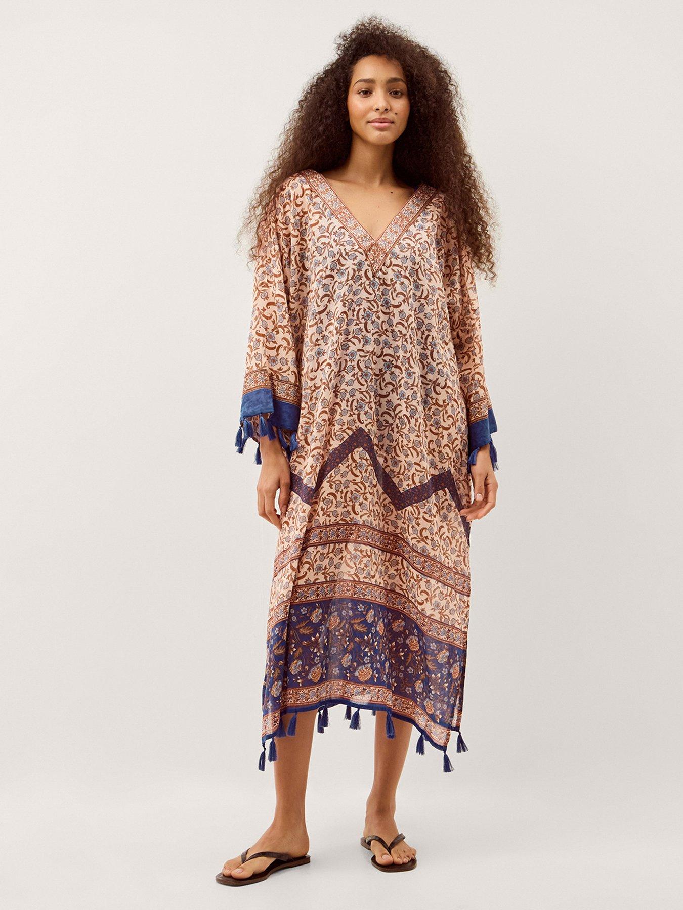 Image 2 of 5 of Monsoon Ari Floral Cover Up