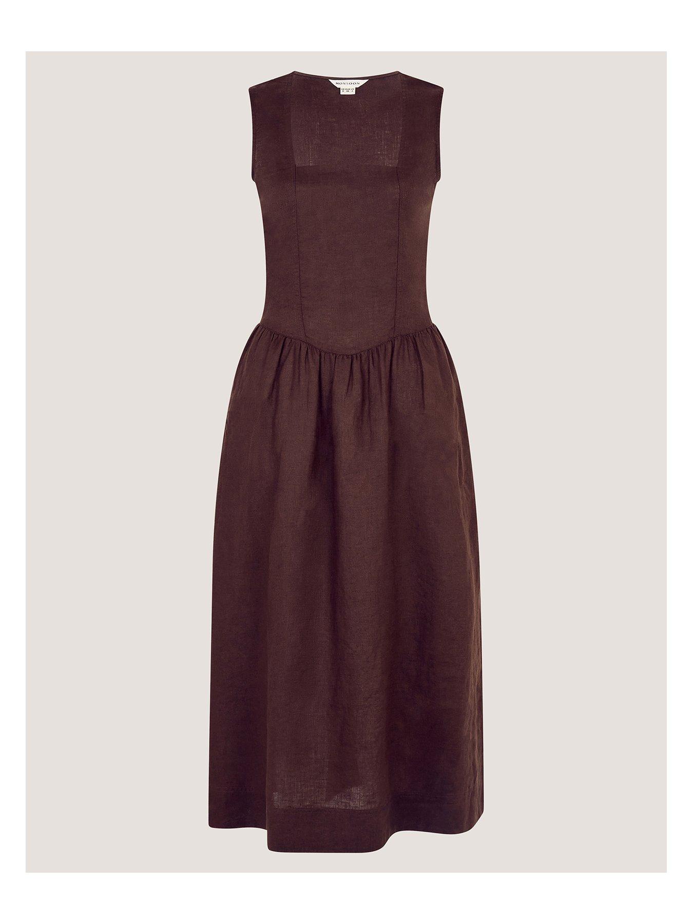 Image 3 of 6 of Monsoon Lily Linen Dress