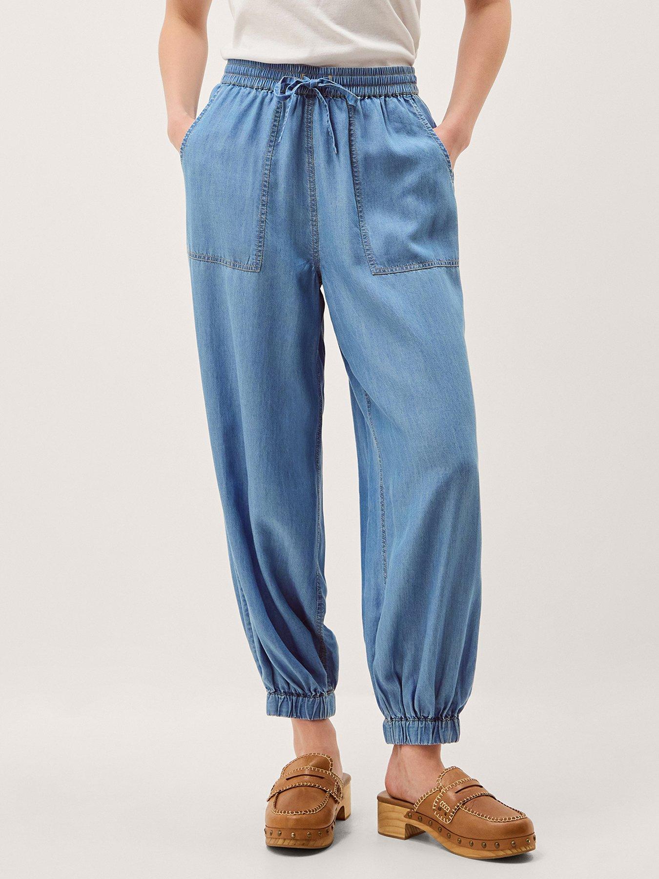 Monsoon Daria Tencel Joggers