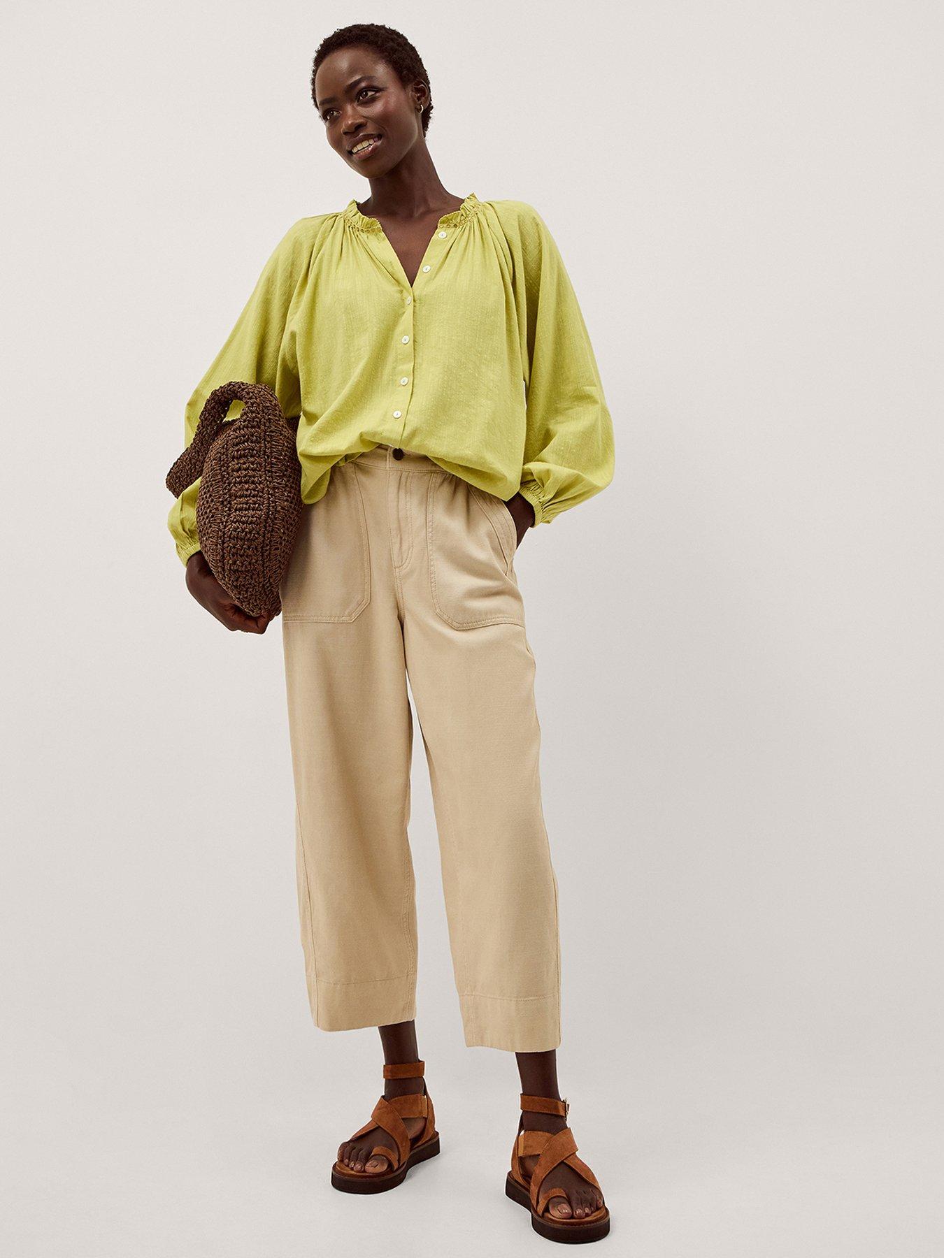 Image 3 of 5 of Monsoon Amber Bubble Hem Top