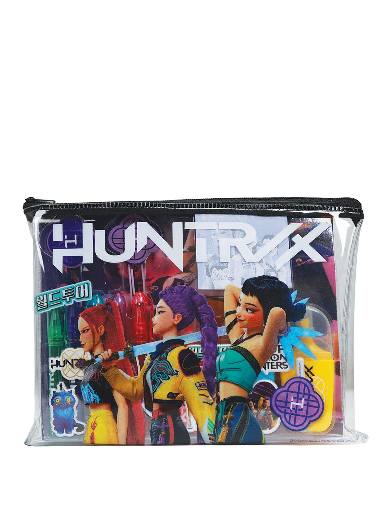 Image 1 of 2 of K-Pop Demon Hunters Stationery Set - PVC Wallet