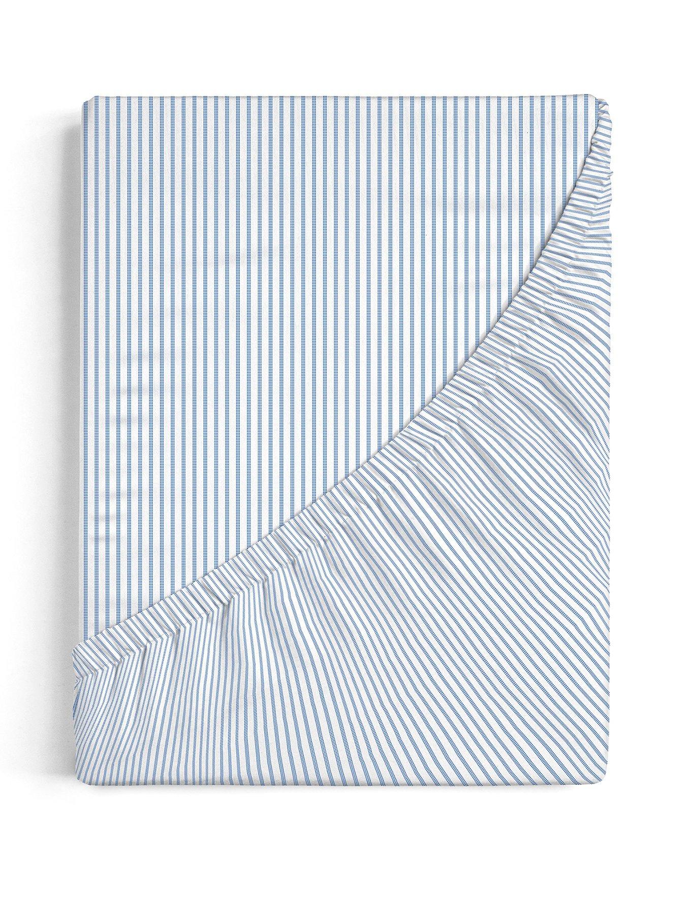 copenhagen-home-pyjama-stripe-fitted-sheet-bluestillFront