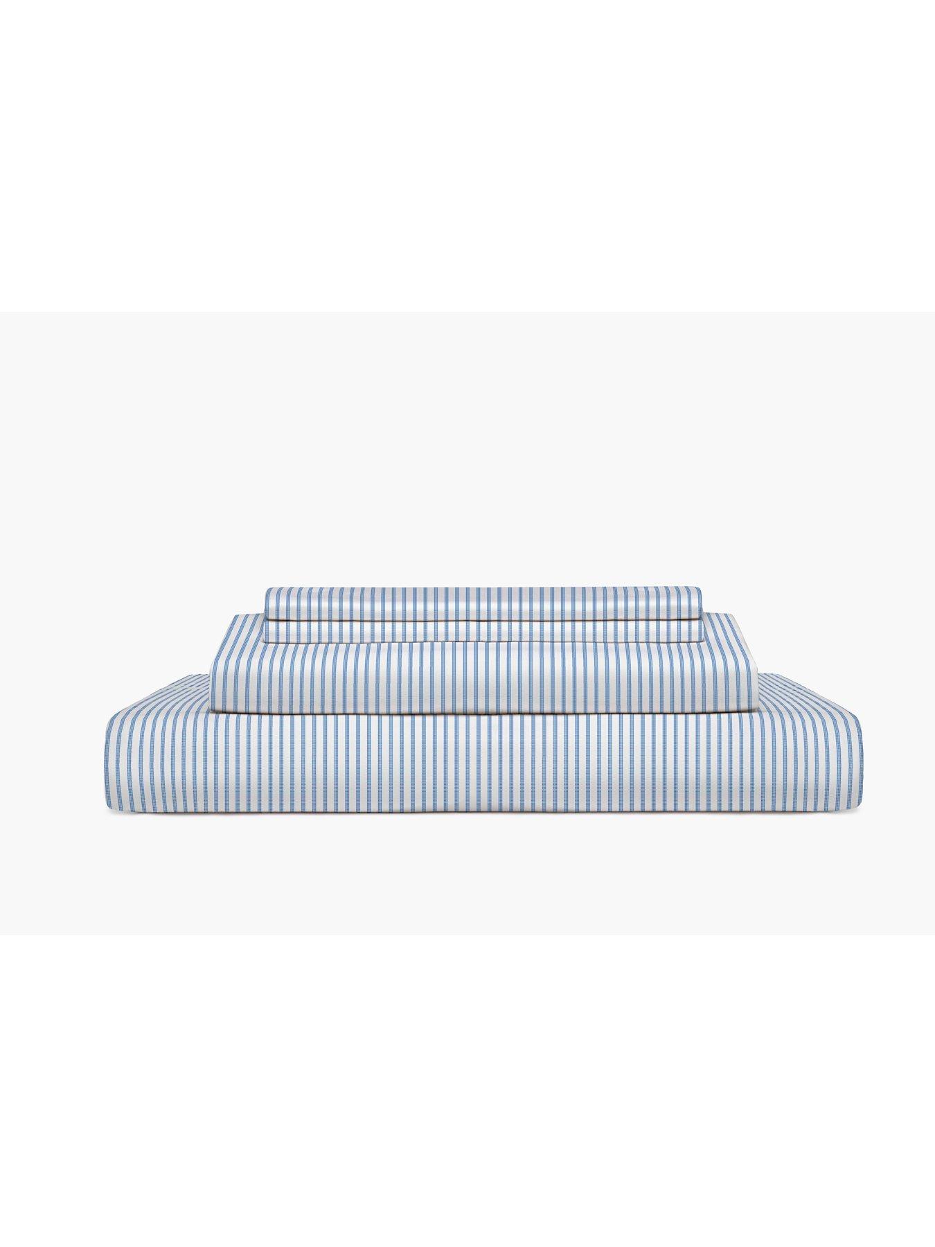 copenhagen-home-pyjama-stripe-fitted-sheet-blueback