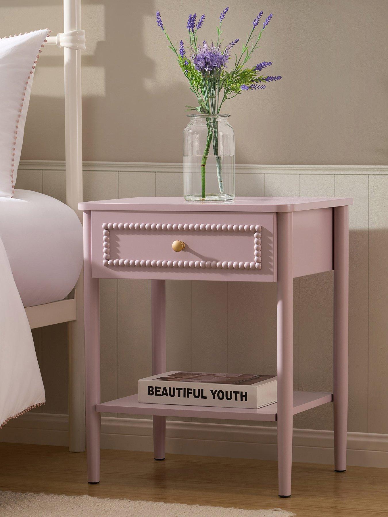 dusk-posy-bobbin-1-drawer-nightstand-violet-icefront