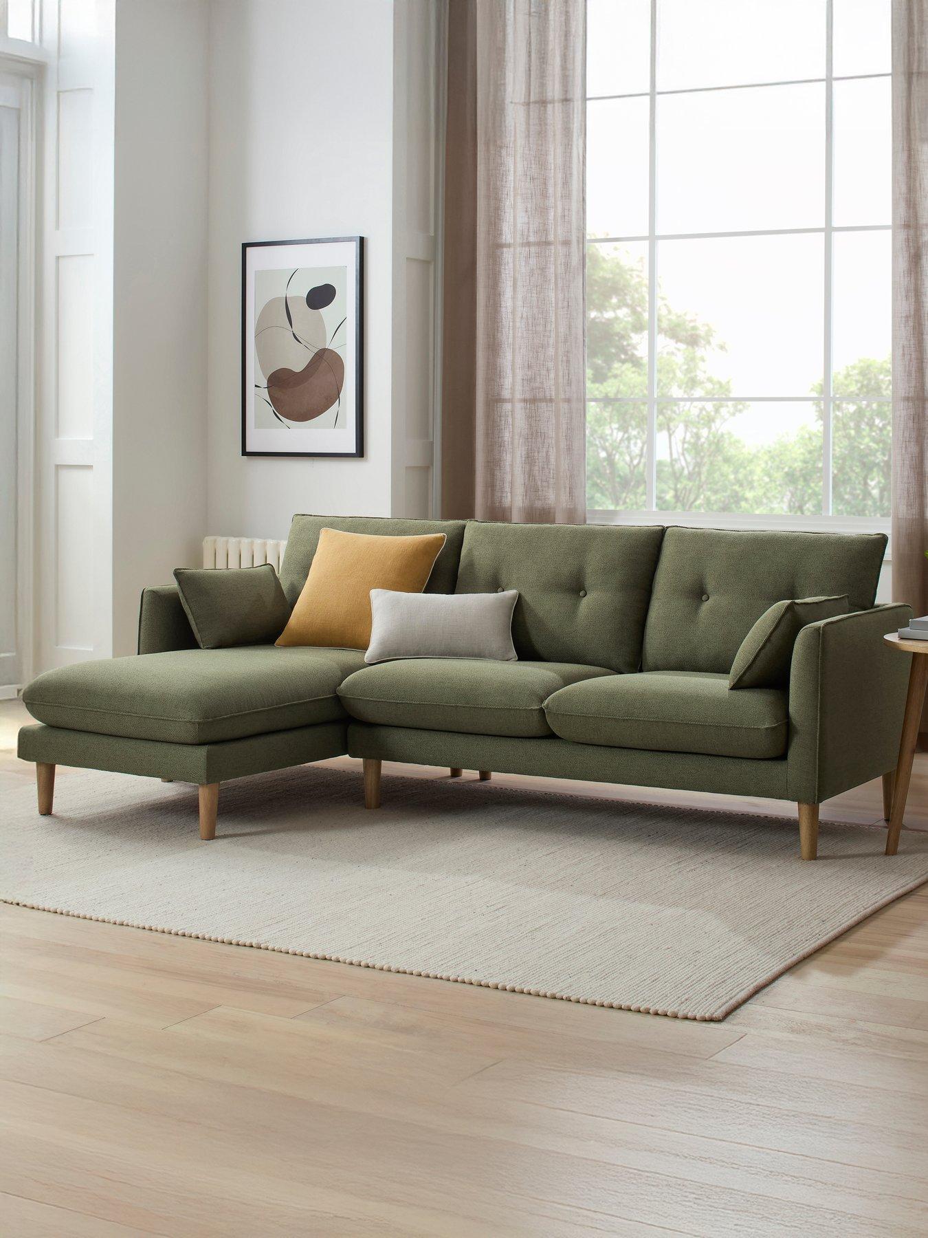 dusk-shoreditch-left-hand-chaise-sofa-woven-greenoutfit