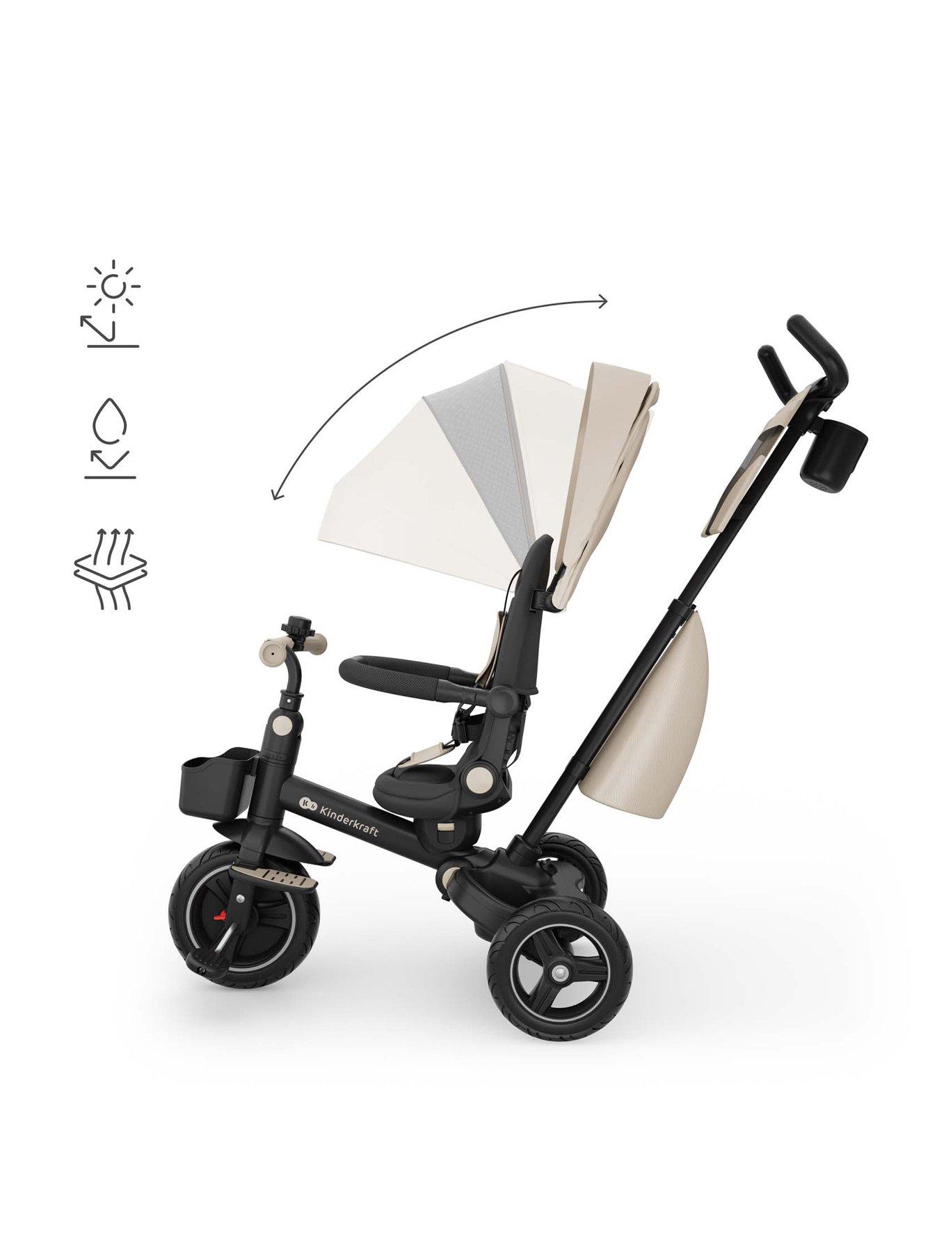 Image 6 of 8 of Kinderkraft Spinstep 2 Plus Tricycle - Beige
