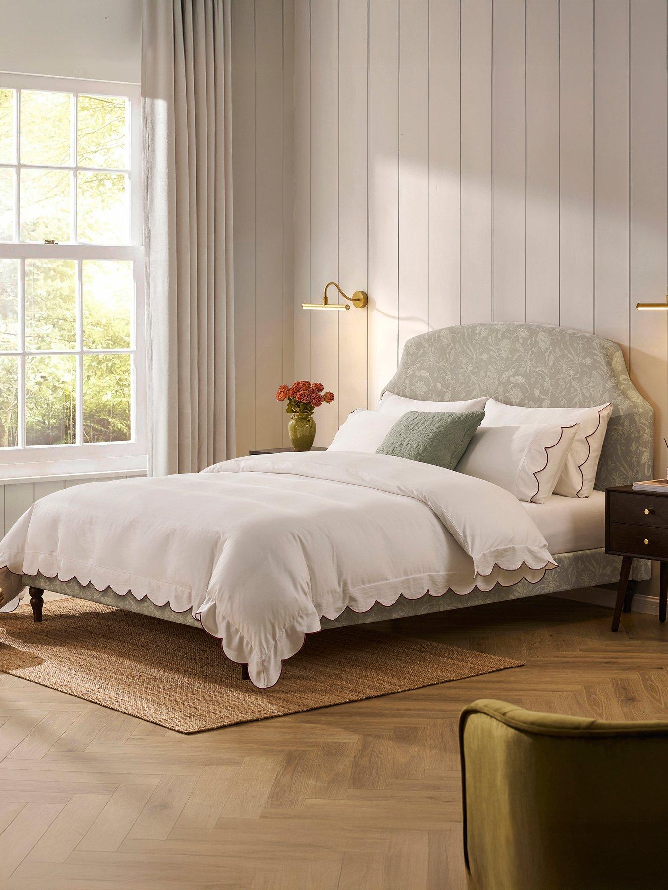 Image 1 of 7 of Dusk Surrey Bed Frame - Super King - Floral