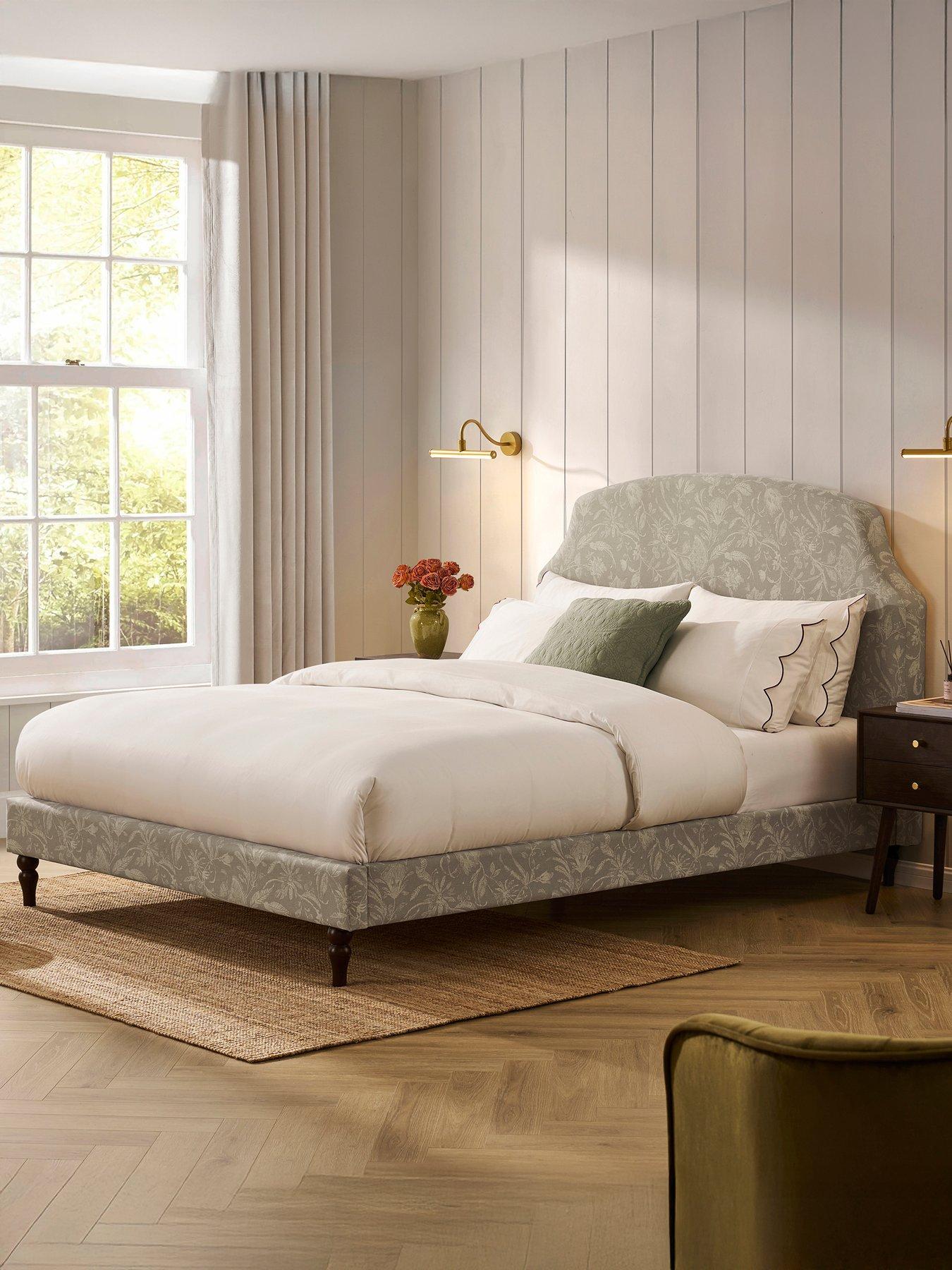 Image 3 of 7 of Dusk Surrey Bed Frame - Super King - Floral