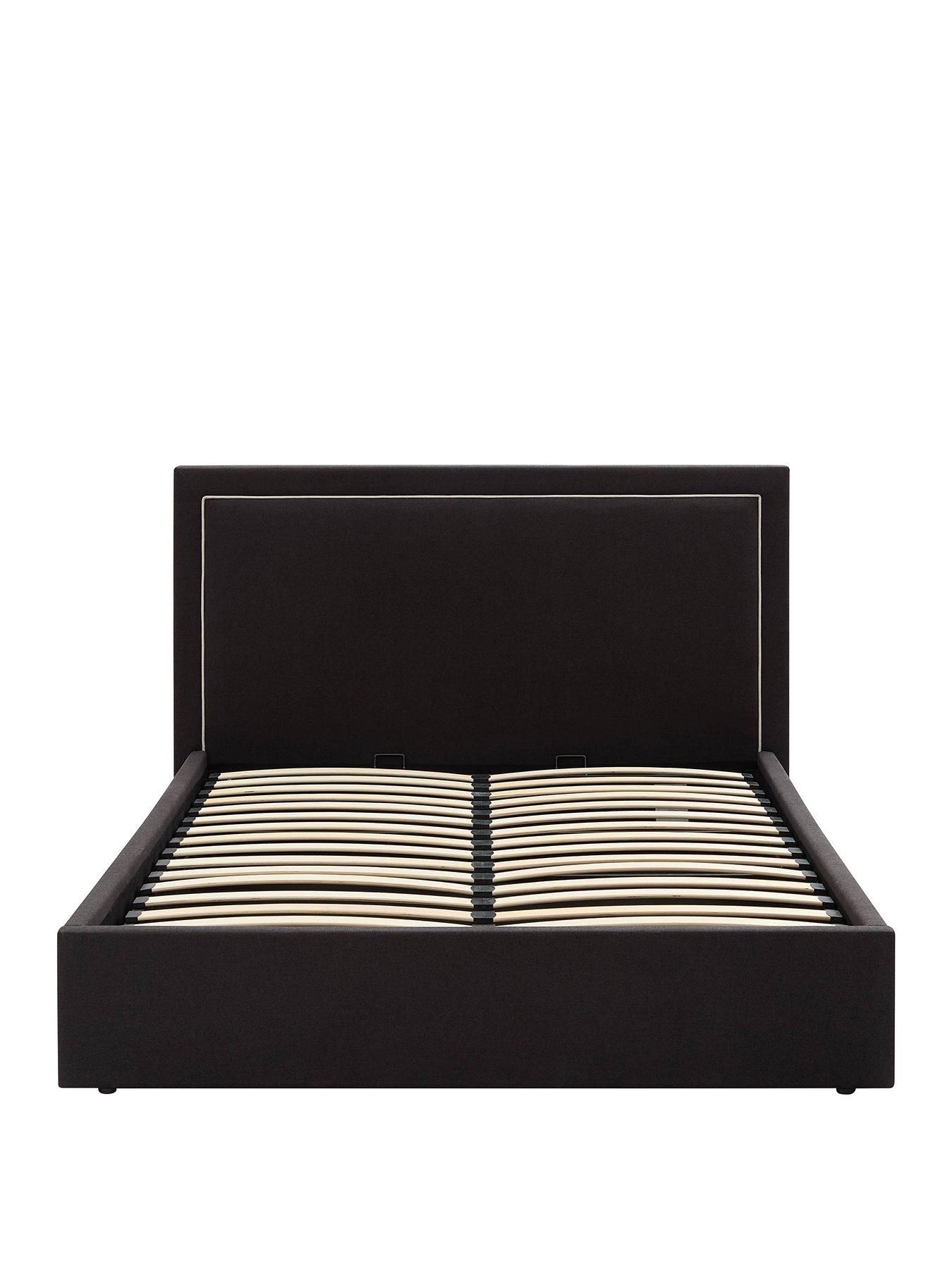 Image 2 of 7 of Dusk Windsor Ottoman Storage Bed - Double
