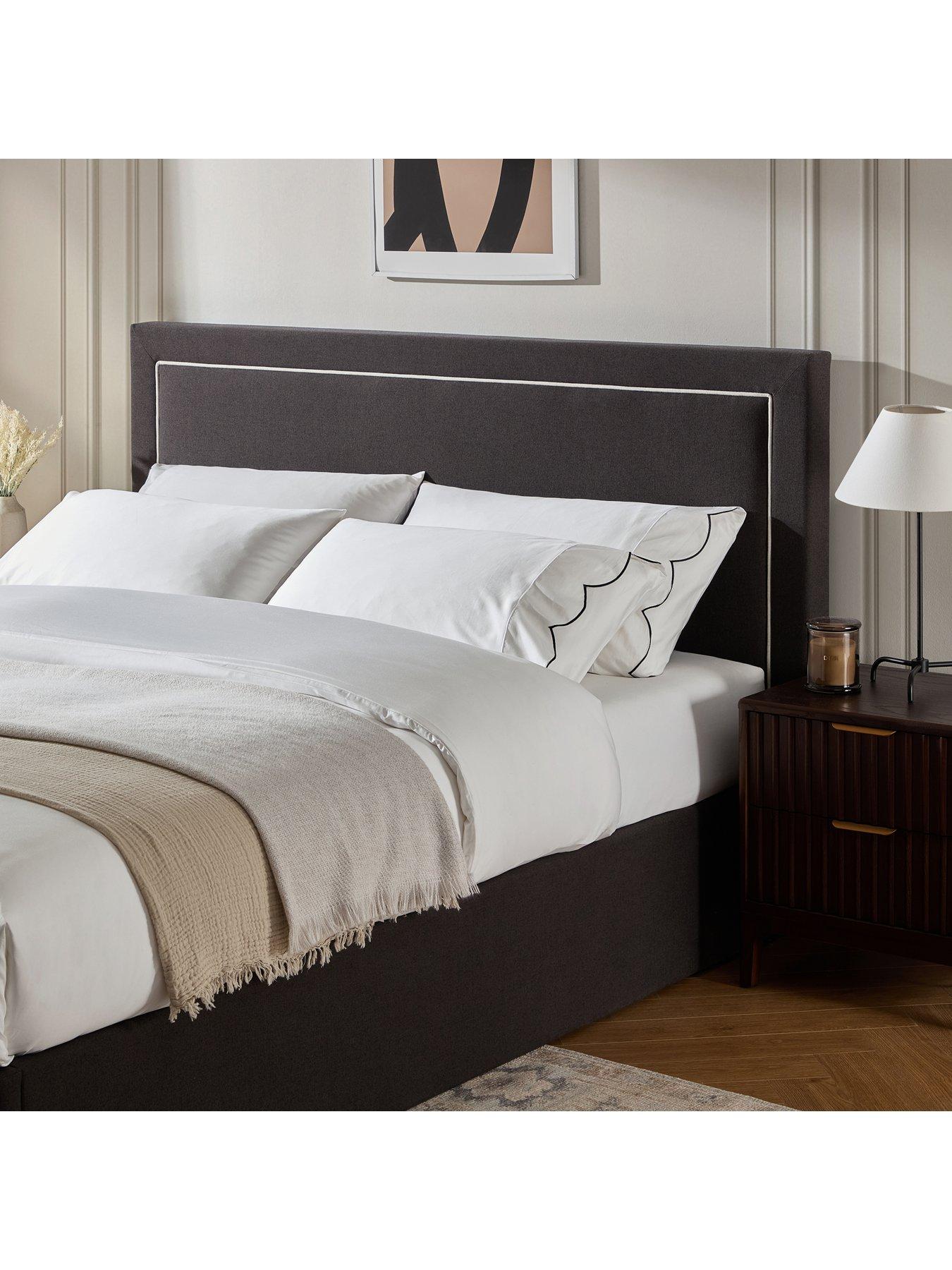 Image 3 of 7 of Dusk Windsor Ottoman Storage Bed - Double