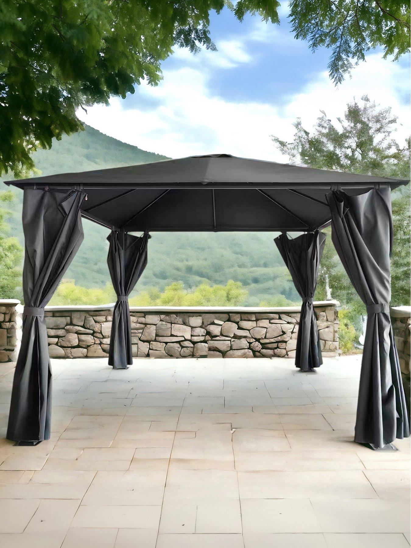 Royalcraft Titian Gazebo 3m x 3m - Grey