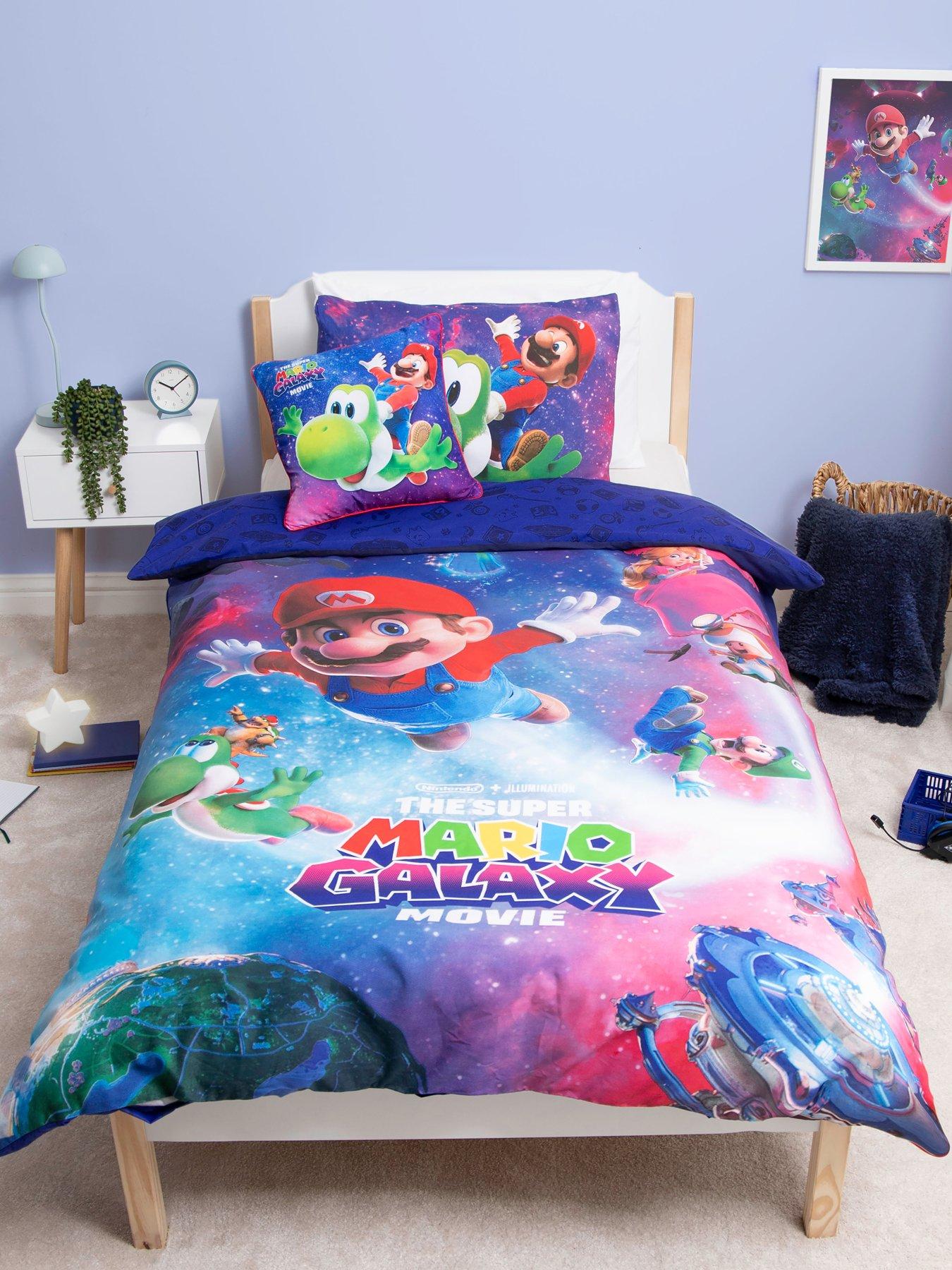 Image 1 of 7 of Super Mario Super Mario Movie 2 Single Panel Duvet