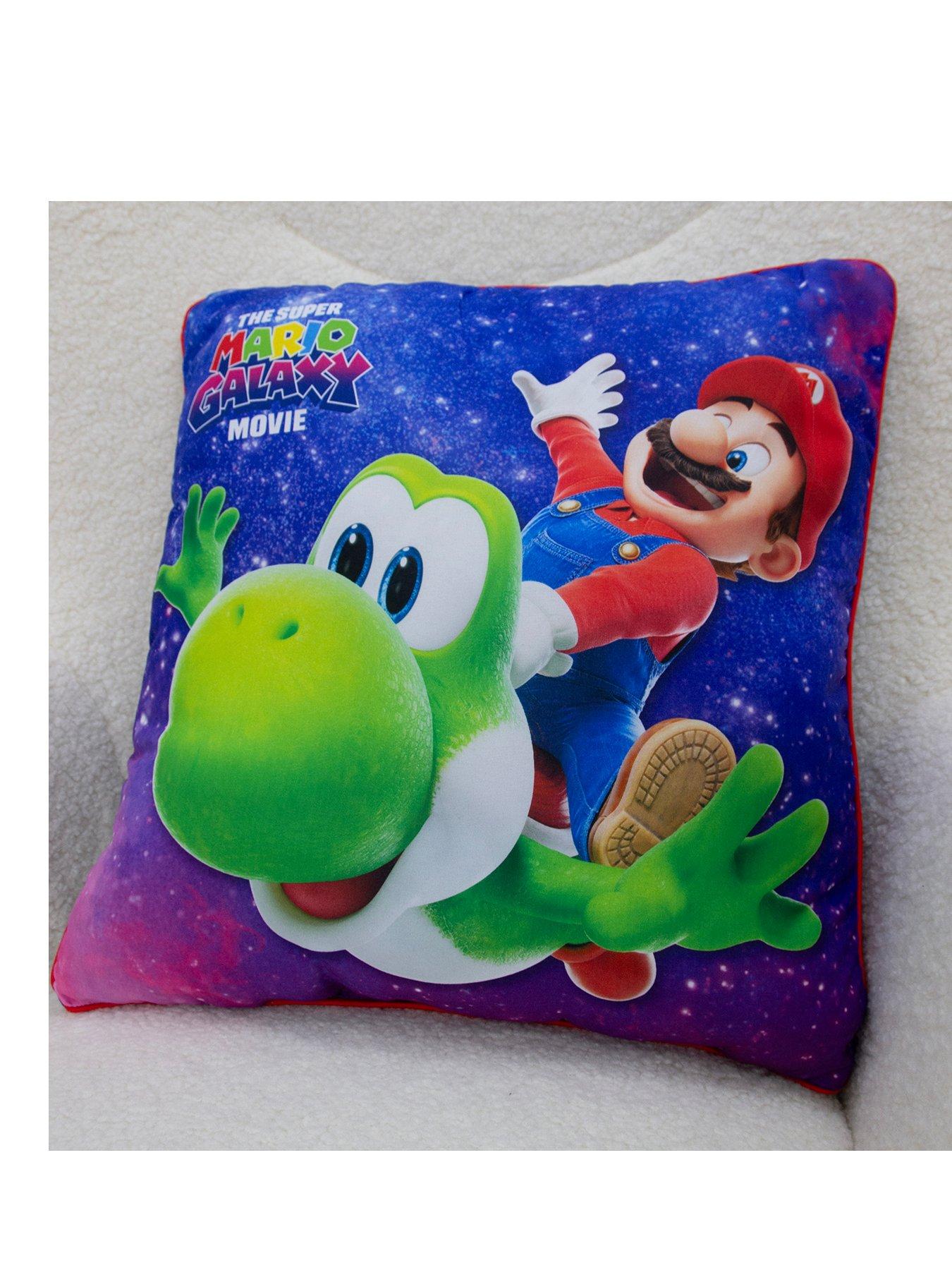 Image 2 of 6 of Super Mario Movie 2 Lessgo Square Cushion