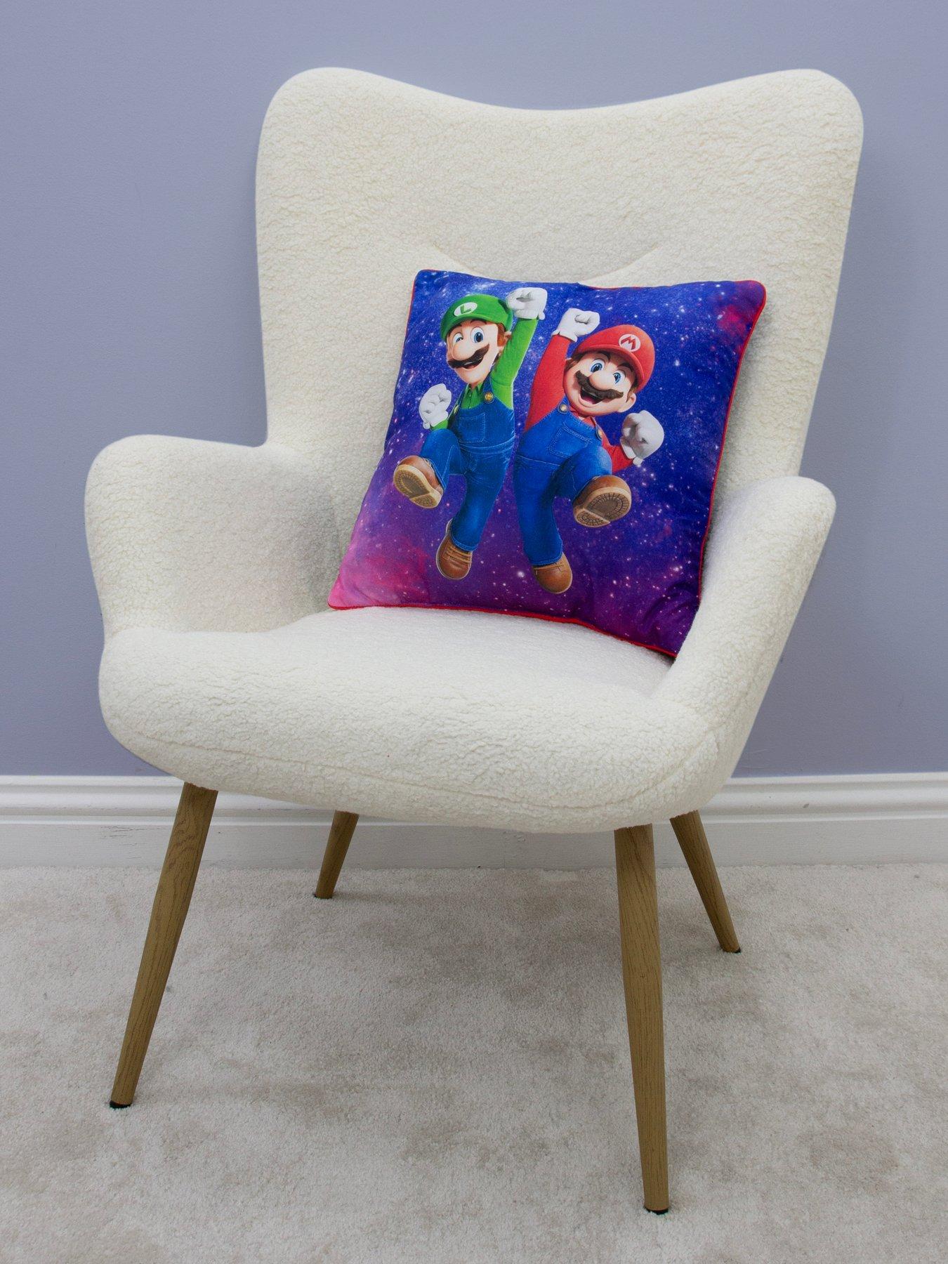 Image 4 of 6 of Super Mario Movie 2 Lessgo Square Cushion