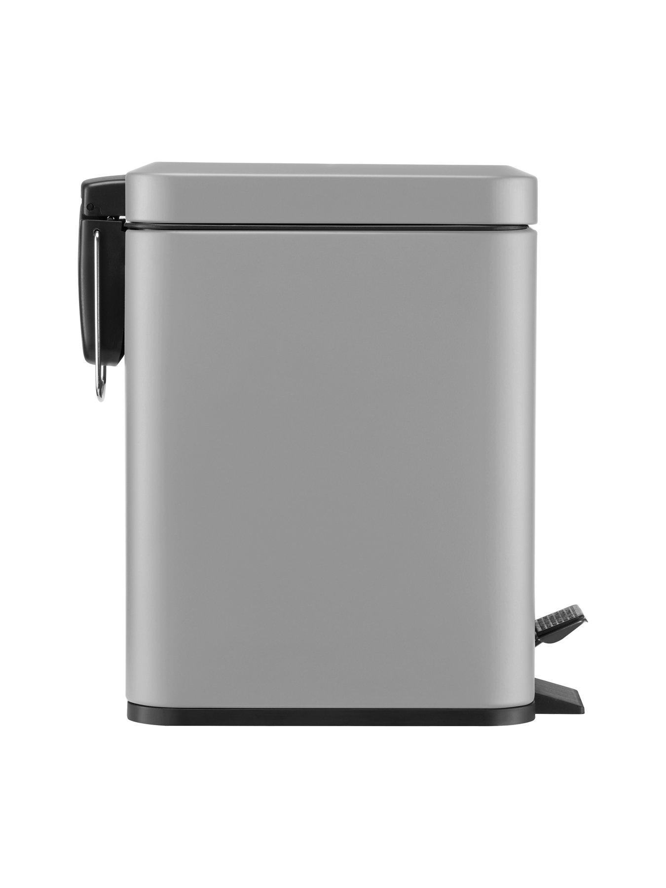 black-decker-bd-5l-slimline-soft-close-pedal-bin-greyoutfit