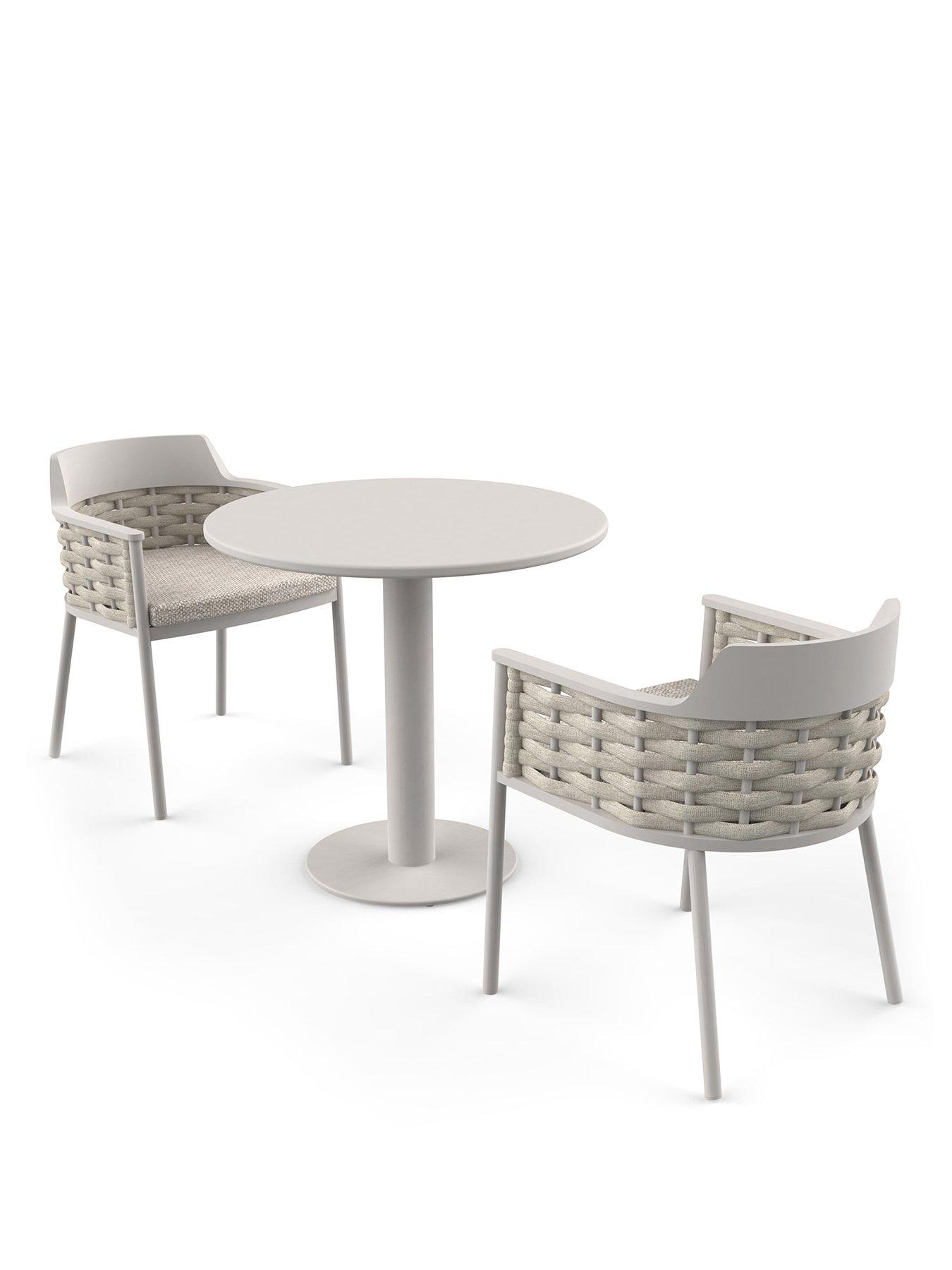 Image 2 of 5 of Royalcraft Olma 2 Seater Bistro Set with Cover