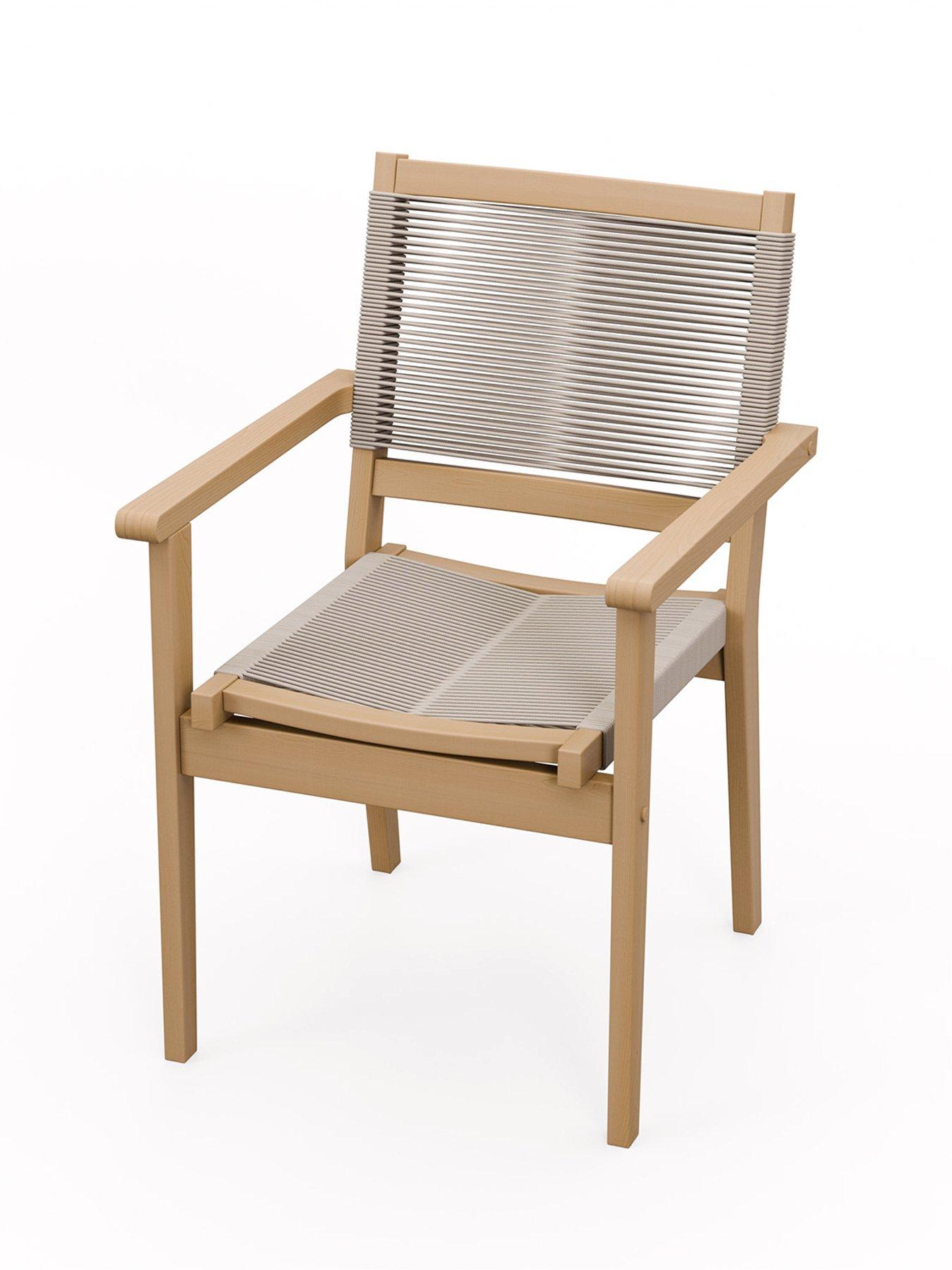 Image 5 of 6 of Royalcraft Roma Bistro Set with Stacking Chairs